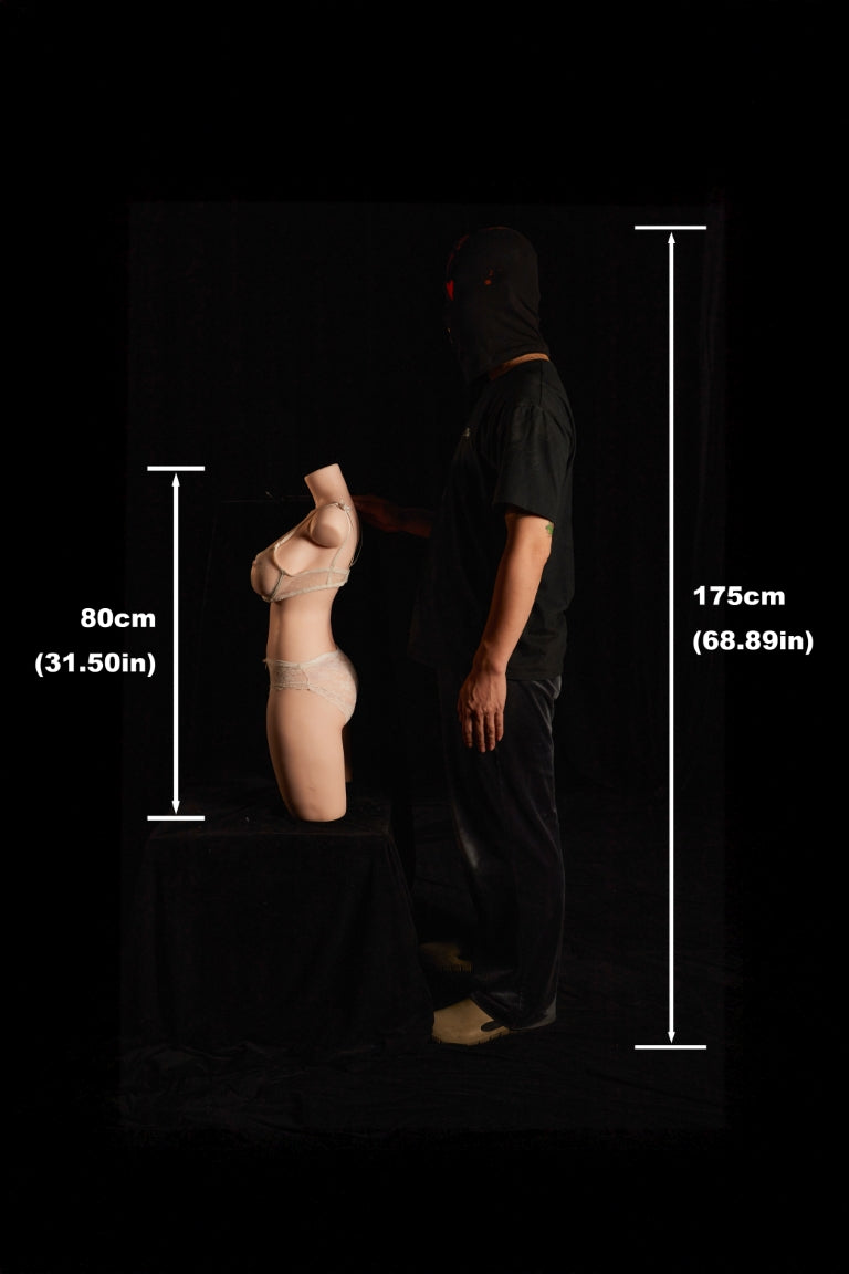 Torso 883# Sex doll (Climax Doll ULW 80cm E-cup silicone)