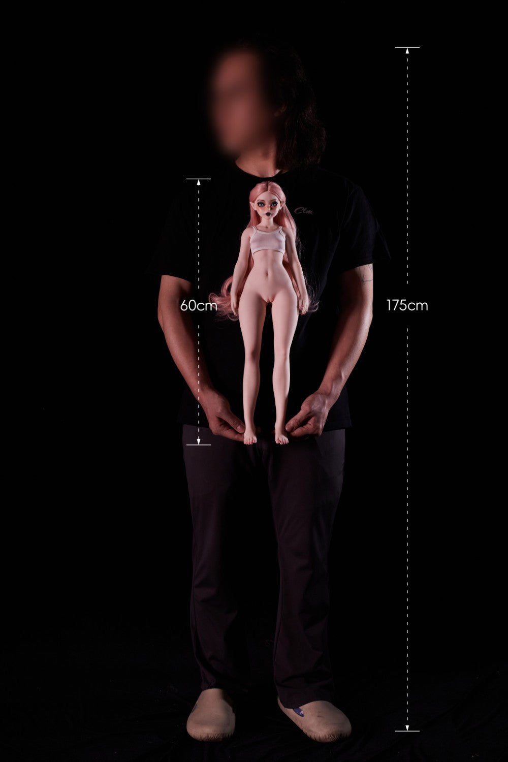 Χίλαρι σεξ κούκλα (Climax Doll Μίνι σιλικόνη A-Cup 60cm)