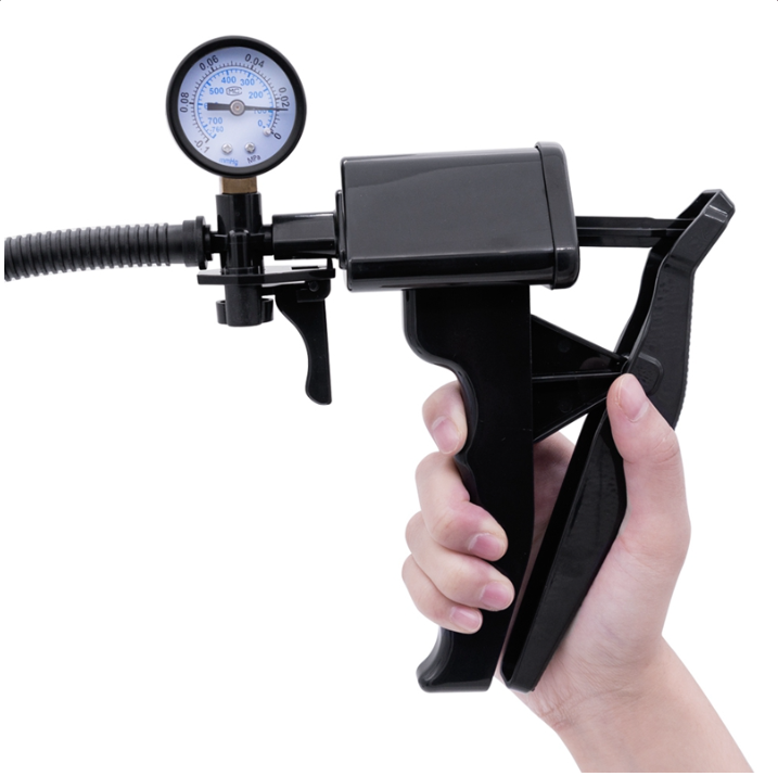 Penis Pump Manual - With Pressure Gauge (Sexlandet)