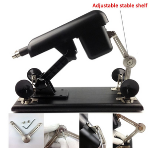 Compact and powerful sex machine with adjustable angle