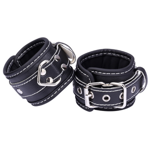 BDSM kit - handcuff, whip, leash, gagball, eye mask (set with 9 parts)
