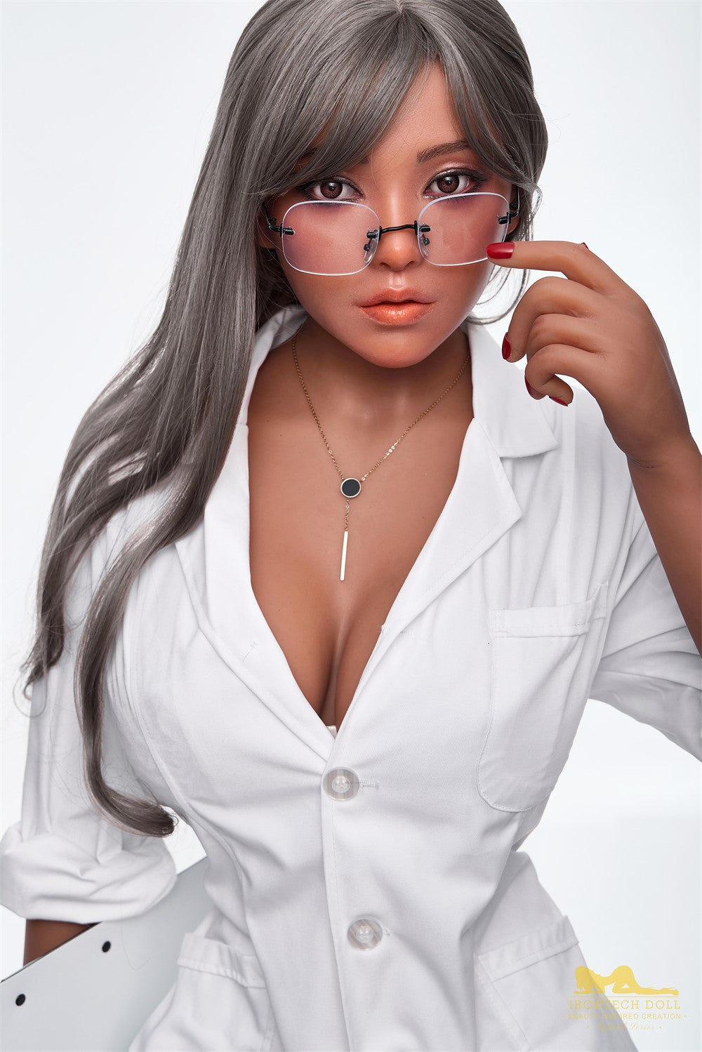Tamika Sex Doll (Irontech Doll 164cm G-Cup S40 TPE+σιλικόνη)