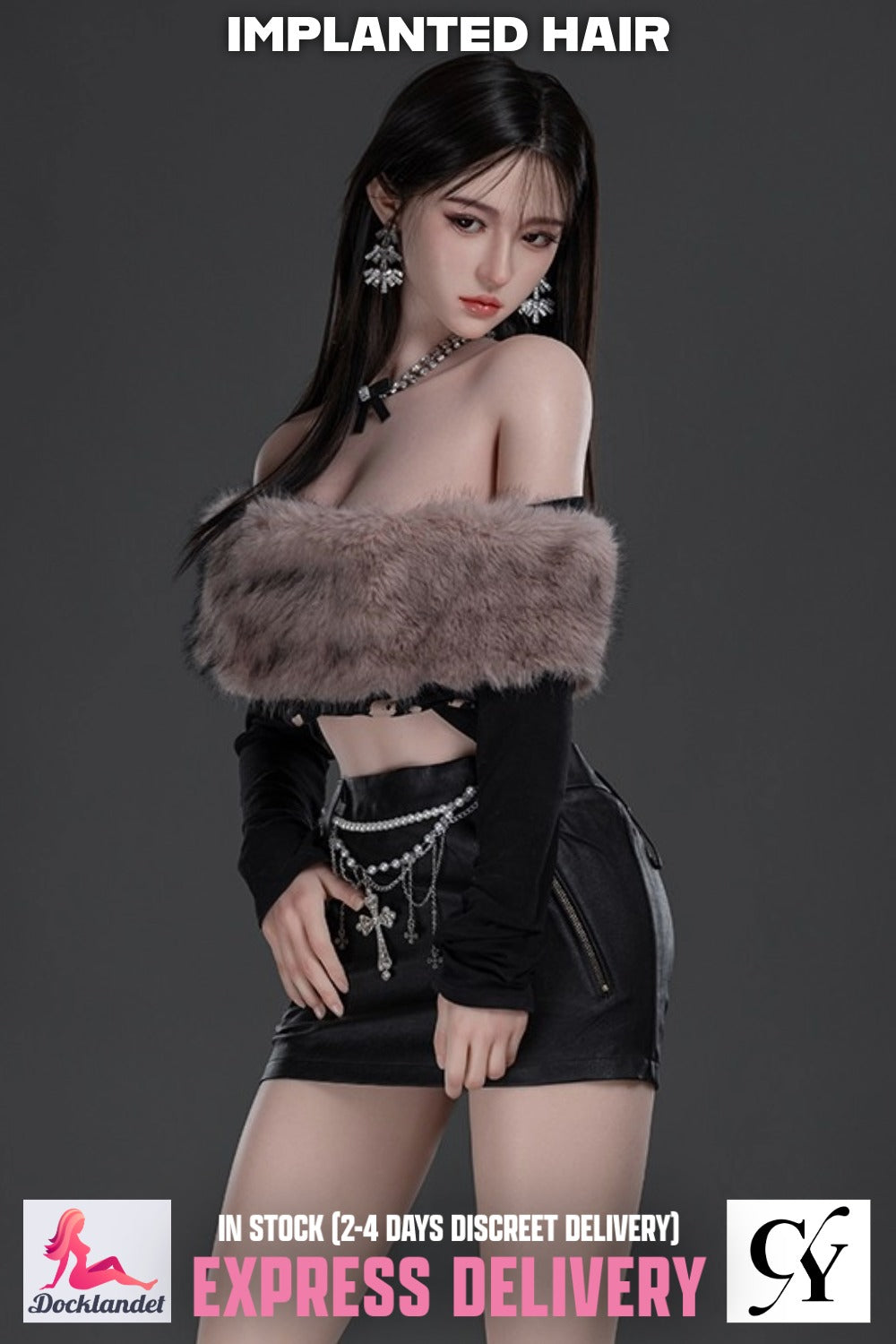 Zhimin Sexdocka (TOP CYDOLL 168cm F-kupa TPE+Silikon) EXPRESS