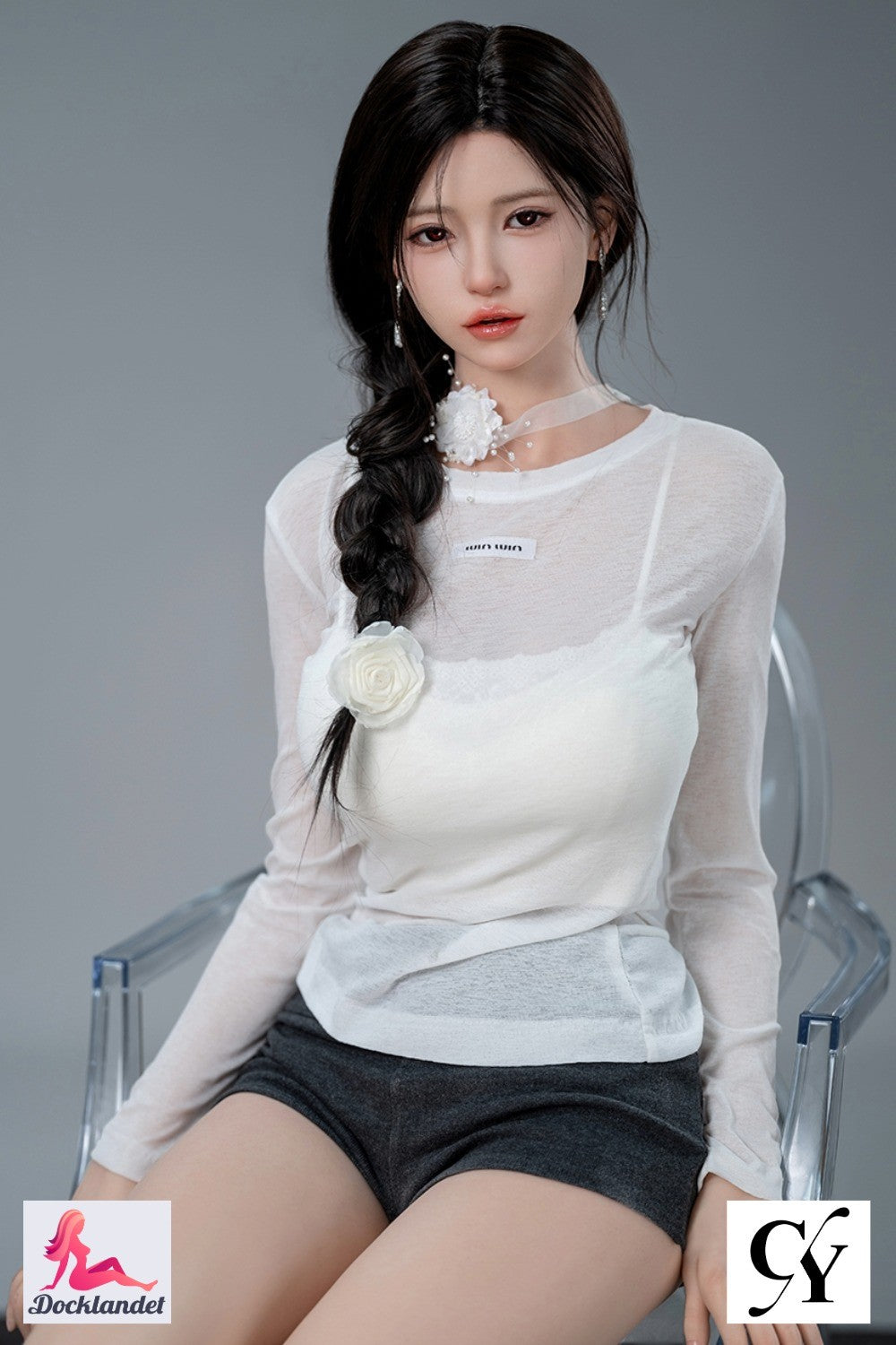 TOP-CYDOLL Pic Set 82 --- 168cm F-Cup Full Silicone Doll Liang-3 ROS Κεφάλι_Φυσικό δέρμα