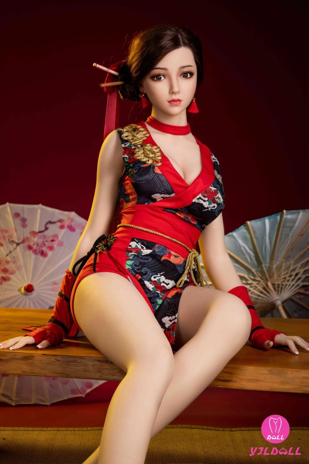 Jolene Sex Doll (YJL Doll 165cm D-Cup #439 TPE+Σιλικόνη)