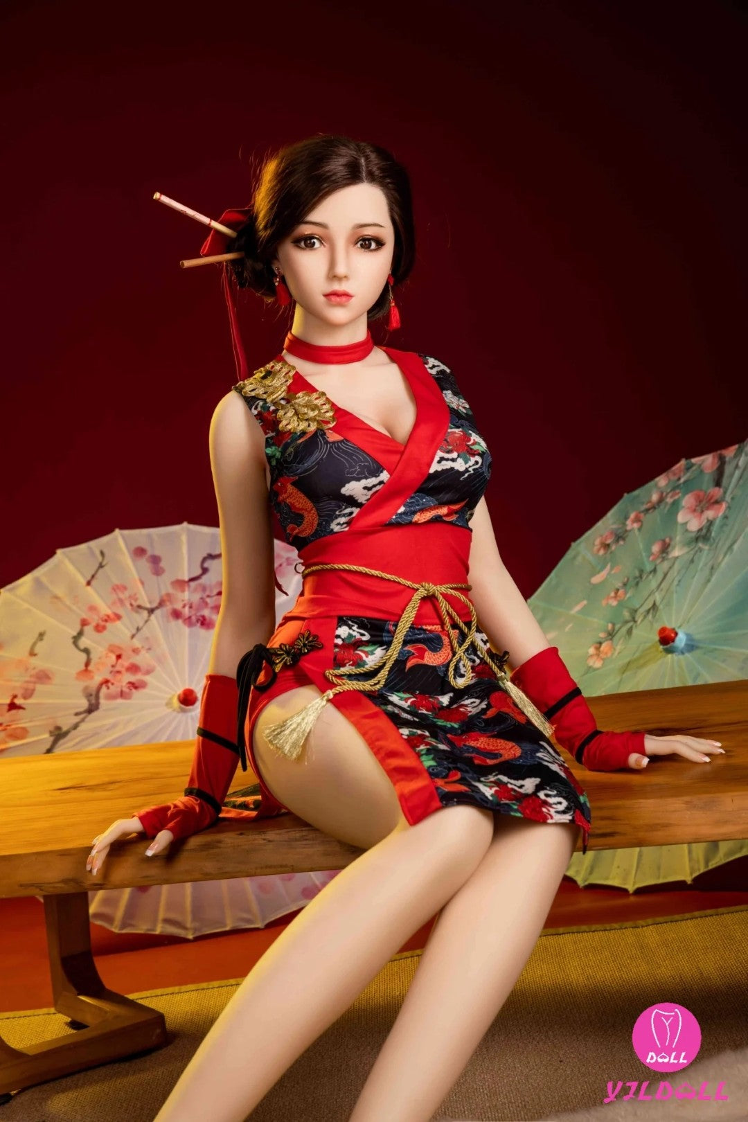 Jolene Sex Doll (YJL Doll 165cm D-Cup #439 TPE+Σιλικόνη)