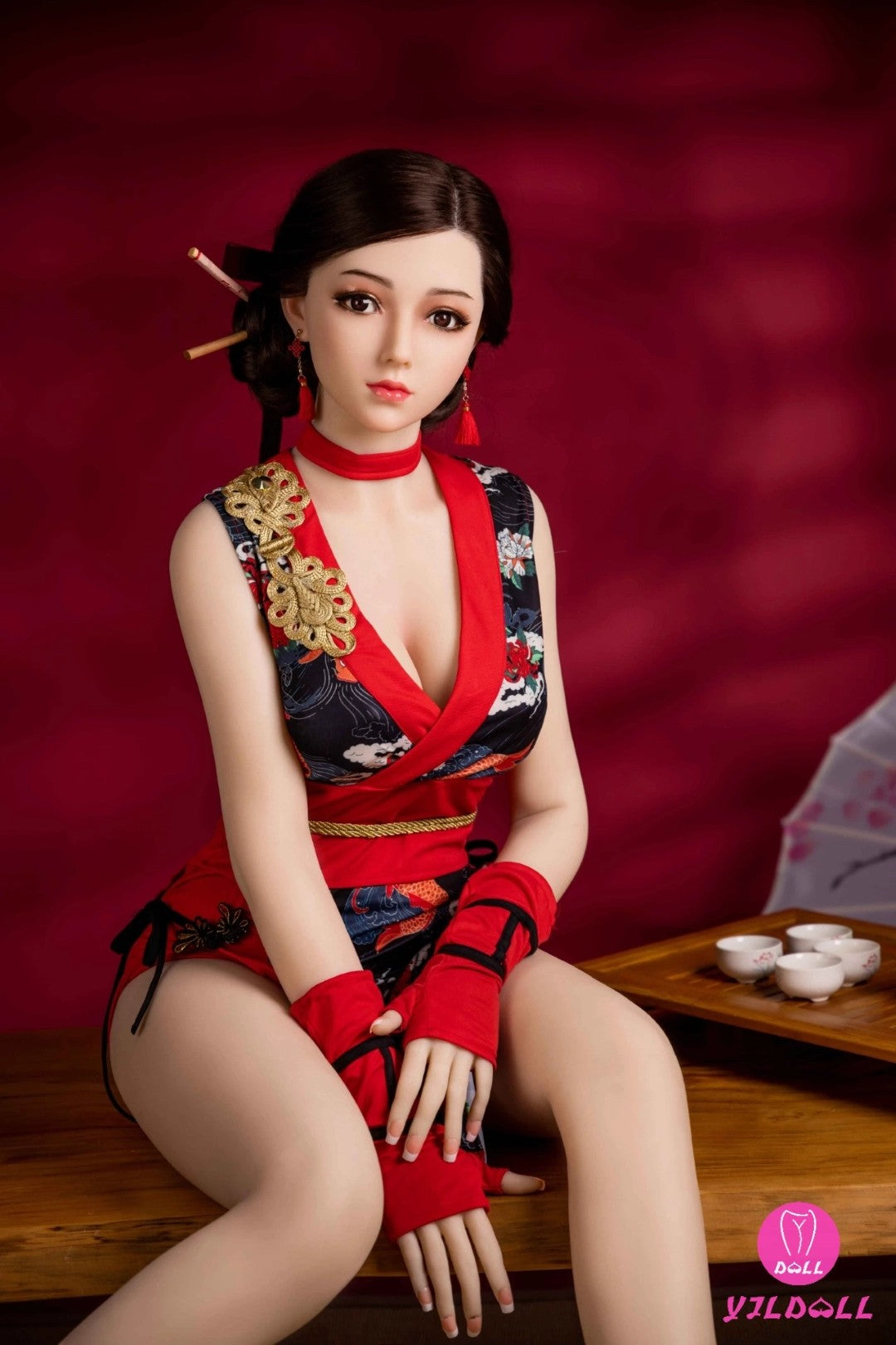Jolene Sex Doll (YJL Doll 165cm D-Cup #439 TPE+Σιλικόνη)