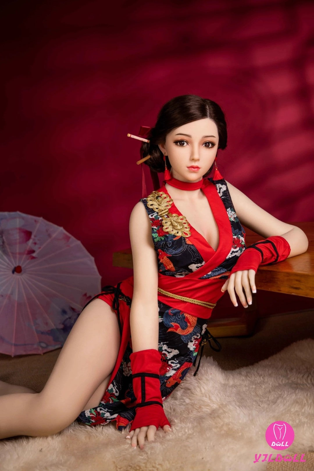 Jolene Sex Doll (YJL Doll 165cm D-Cup #439 TPE+Σιλικόνη)