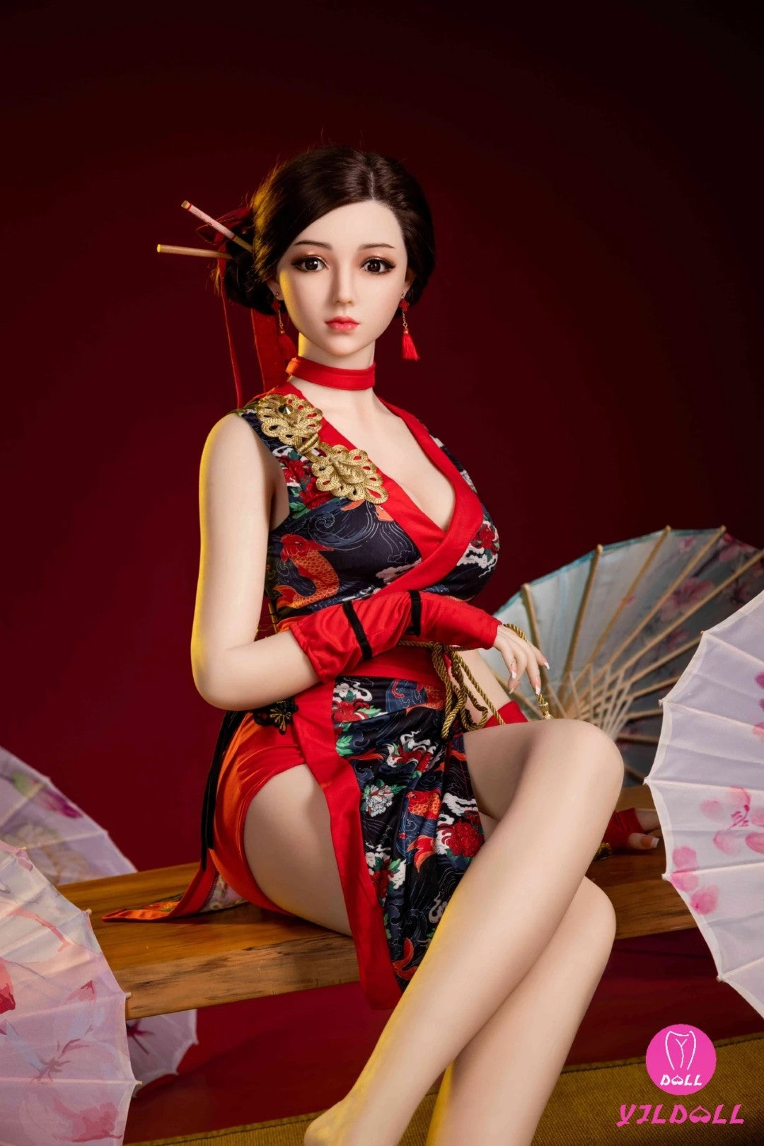 Jolene Sex Doll (YJL Doll 165cm D-Cup #439 TPE+Σιλικόνη)