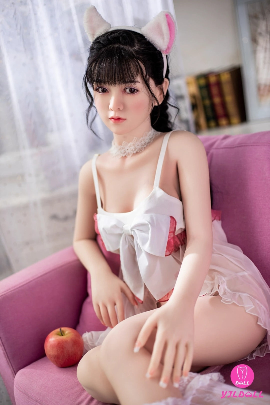 Nathalie Sex Doll (YJL Doll 148cm C-Cup #420 TPE+σιλικόνη)