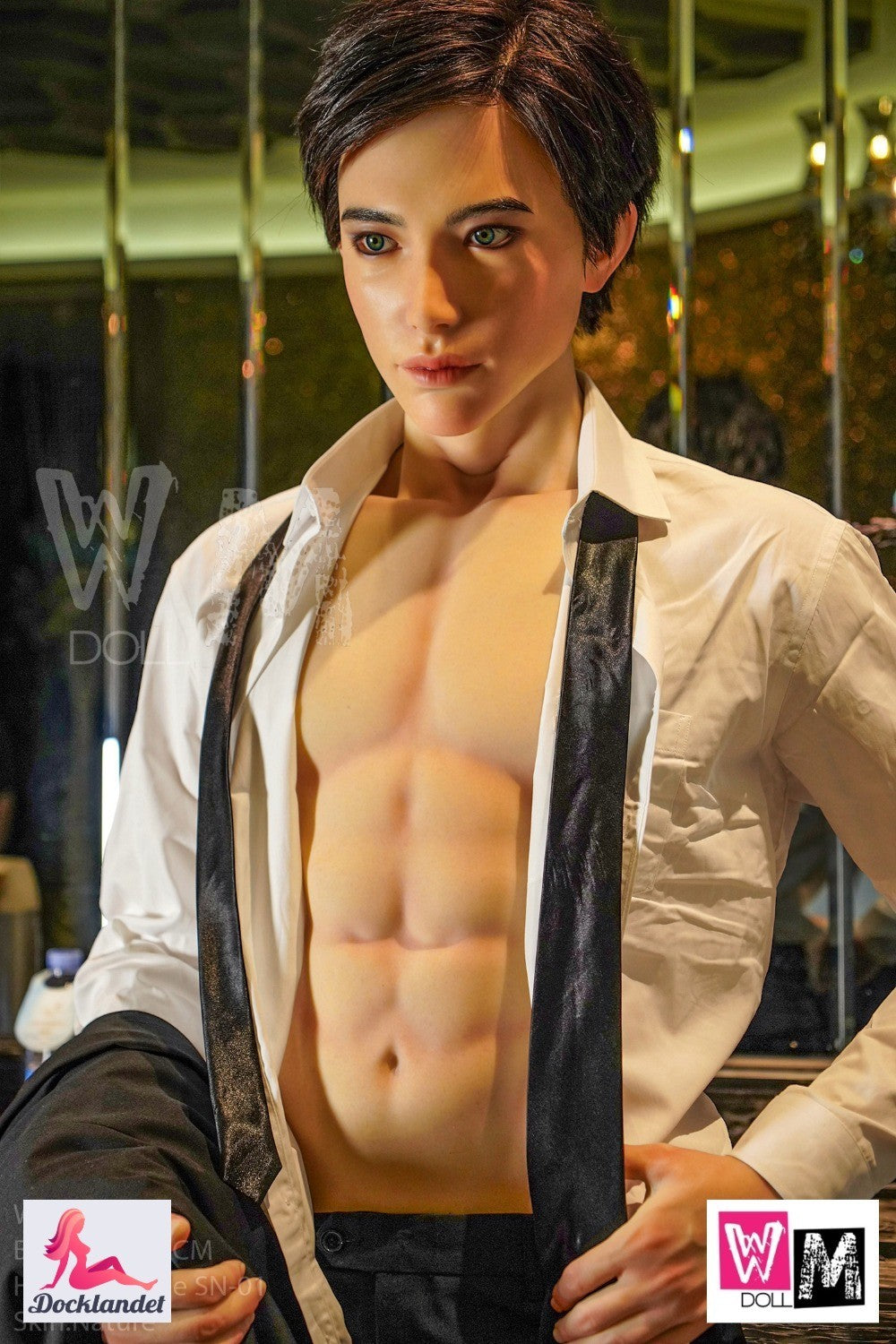 Kenji is a really tall male sex doll pious WM-Doll, a full 186 cm tall! For those of you looking for a realistic Asian male sex doll, Kenji is really something to check out. Kenji has a muscular body and is made entirely of silicone.