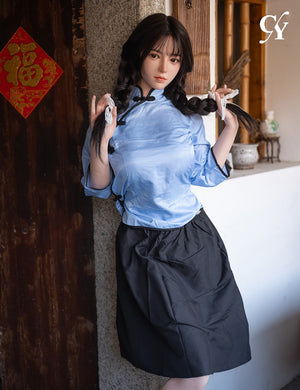 Wan Sex Doll (TOP CYDOLL 167cm D-Kupa TPE+σιλικόνη)
