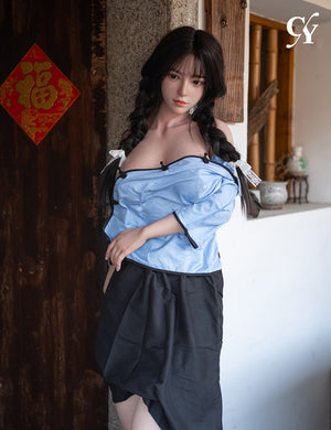 Wan Sex Doll (TOP CYDOLL 167cm D-Kupa TPE+σιλικόνη)