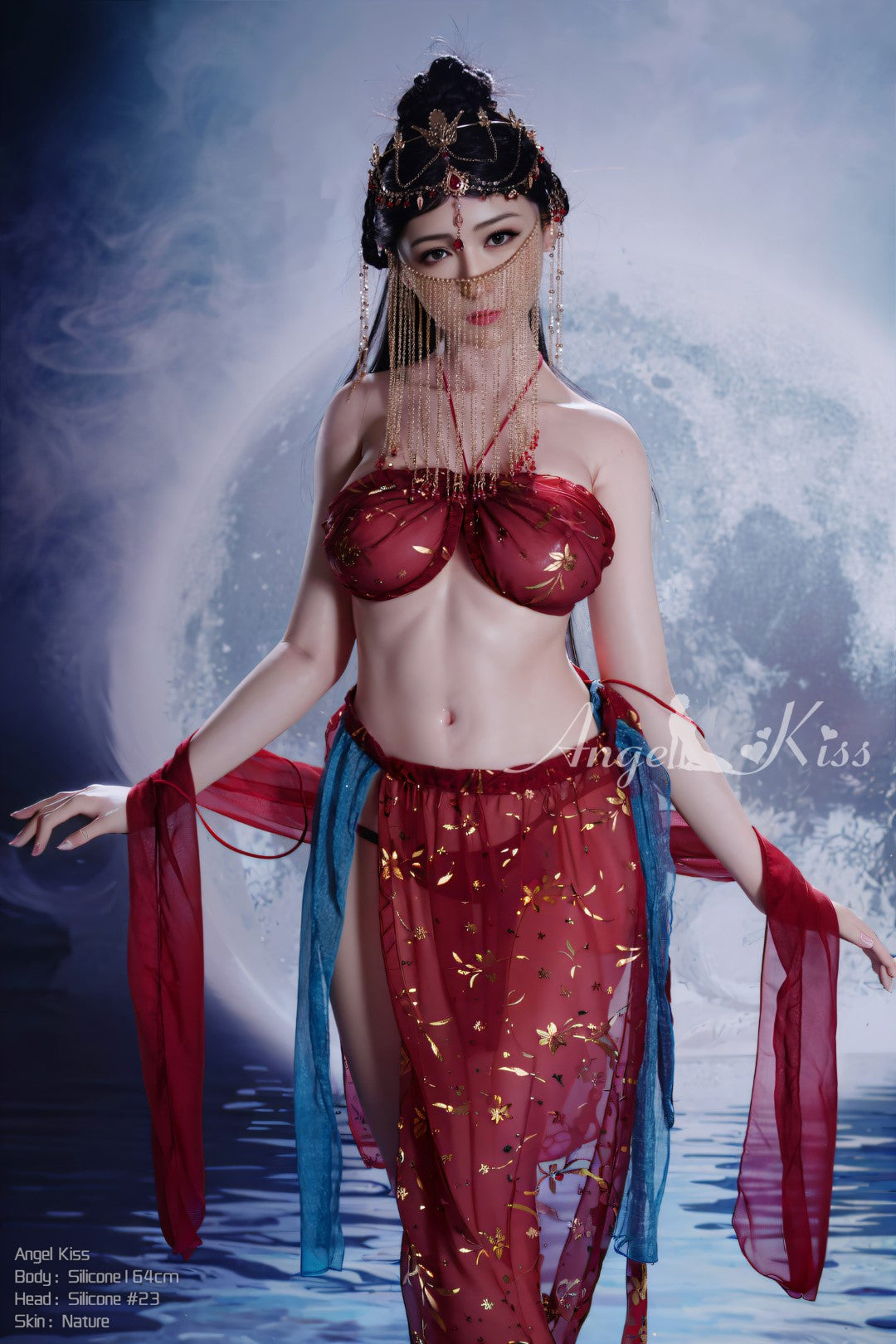 XIA Sex Doll (AK-Doll 164cm H-Kupa #S23 σιλικόνη)