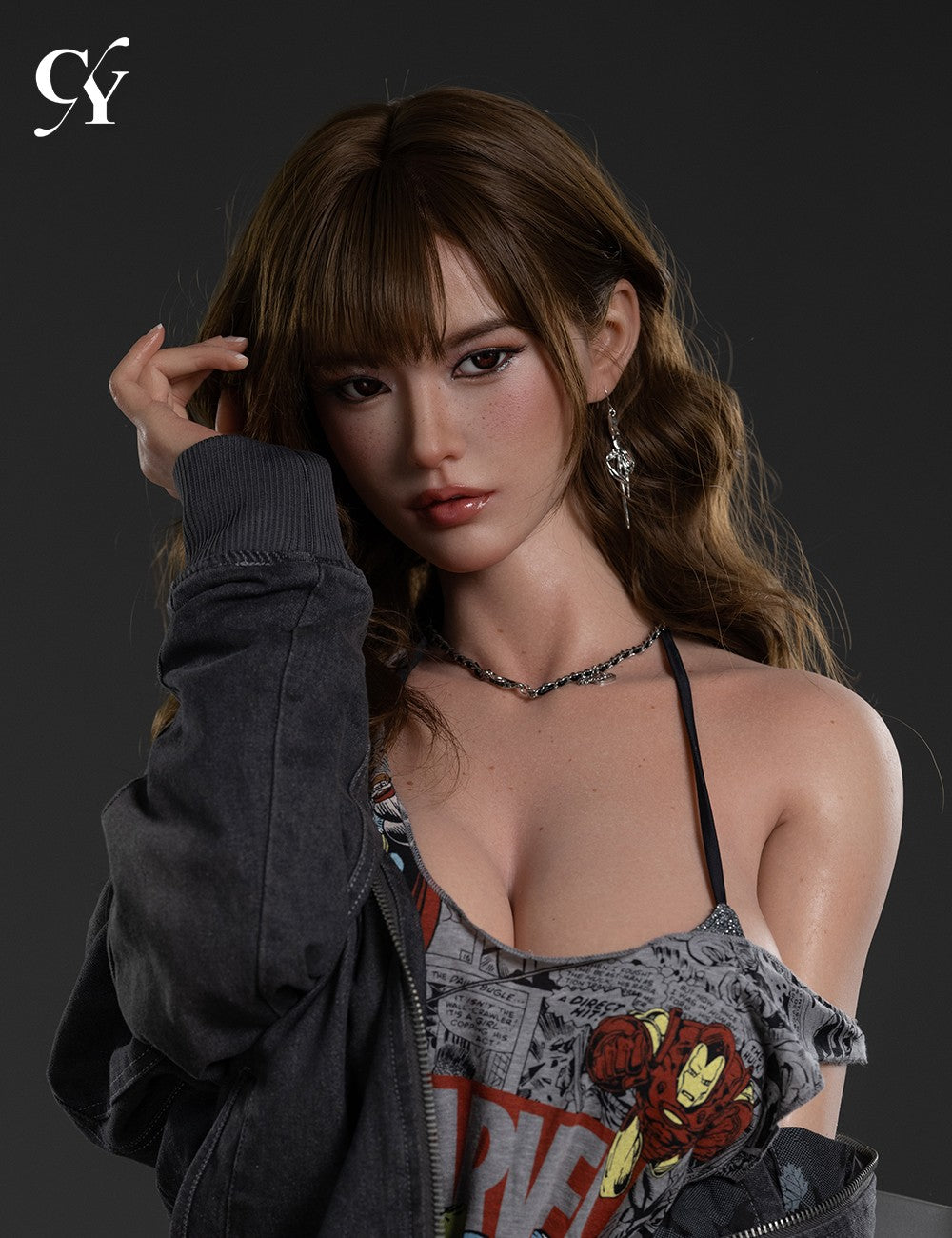 Yuki Sex Doll (TOP CYDOLL 168cm F-Kupa TPE+σιλικόνη)