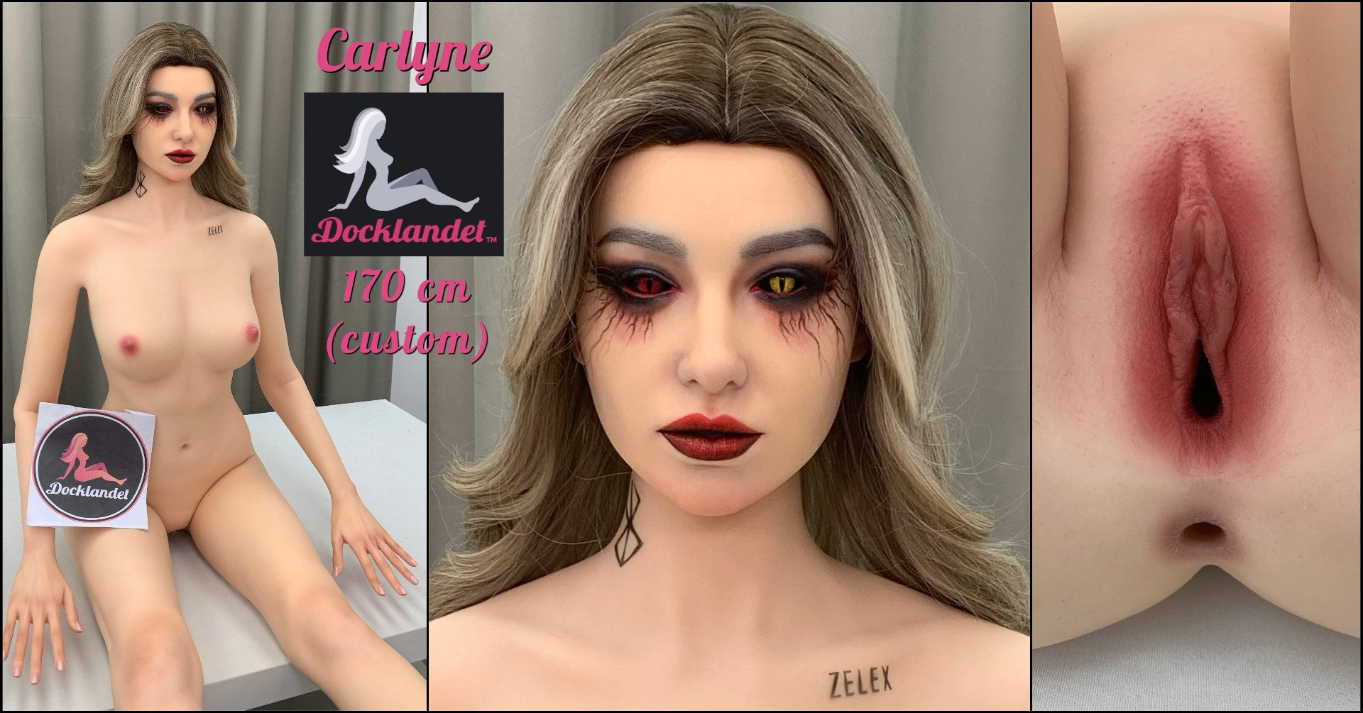 Lilith Sex Doll (Zelex 175cm e-cup ge45-s σιλικόνη)