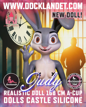 Judy the Rabbit Sex Doll (Dolls Castle 168cm σιλικόνη A-Cup)