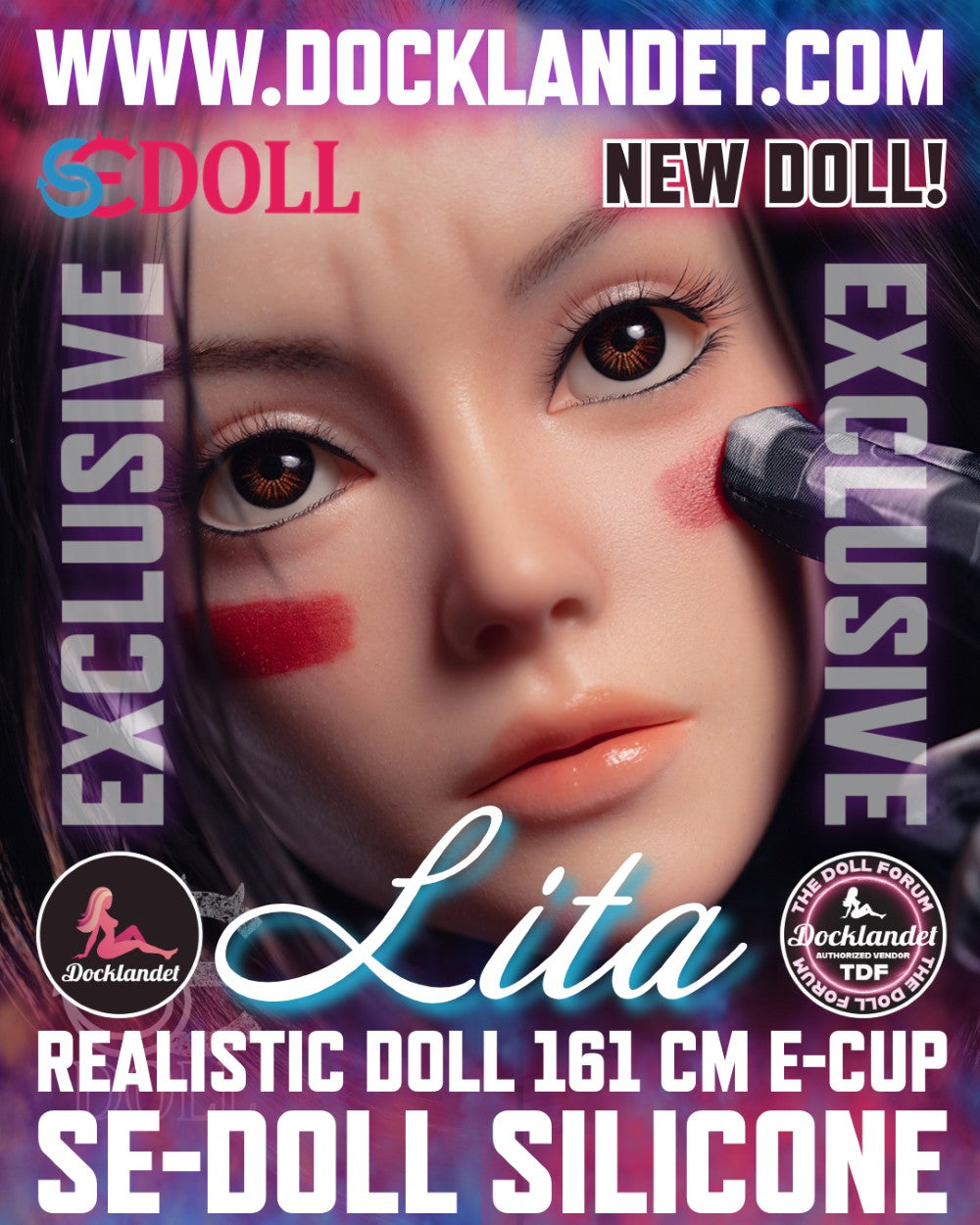 Lita.A "Alita" σεξ κούκλα (SEDoll 161cm E-Cup #149SC Silicone Pro)