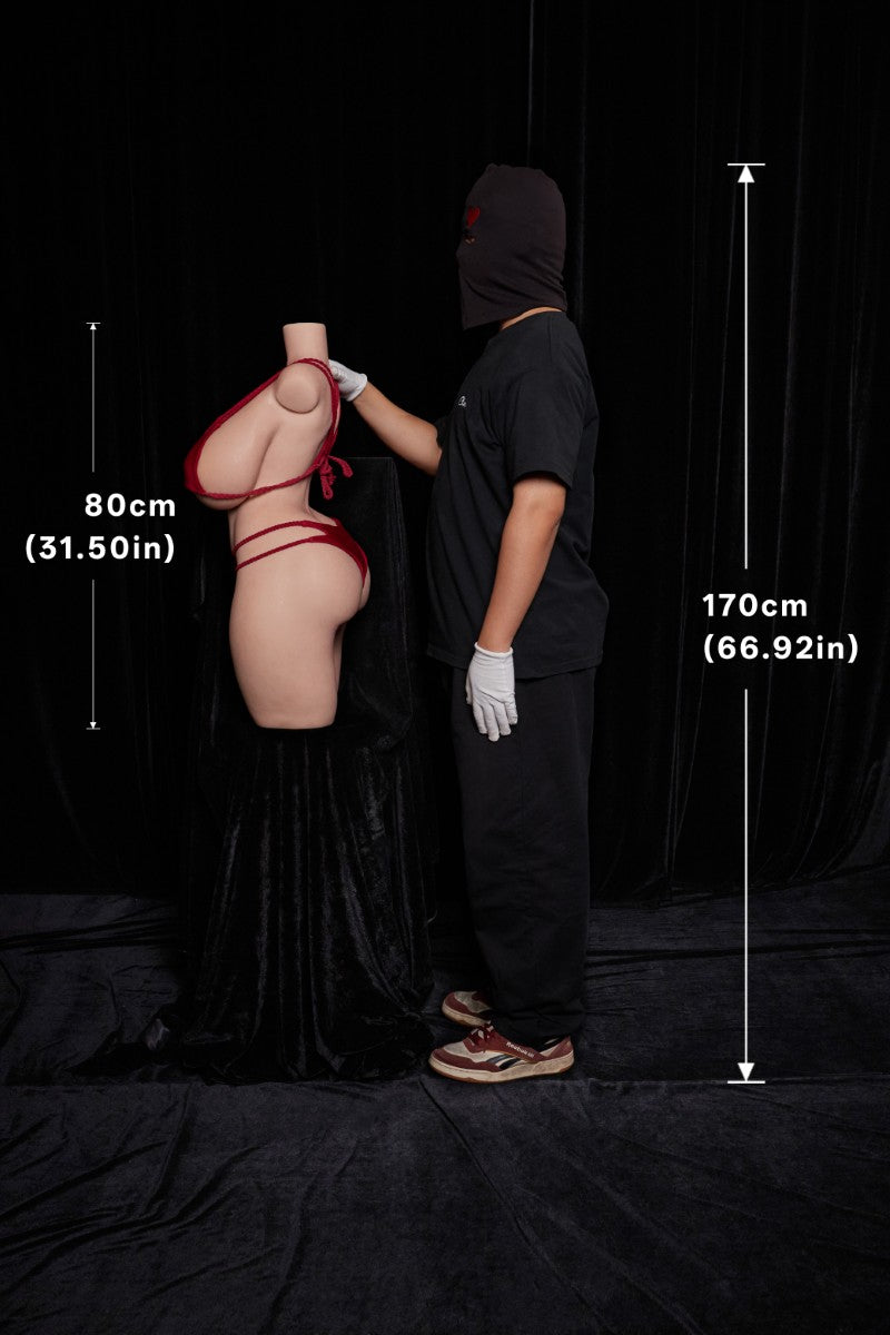 BBW Κούκλα σεξ κορμού (Climax Doll ULW 80cm K-Cup Σιλικόνη)