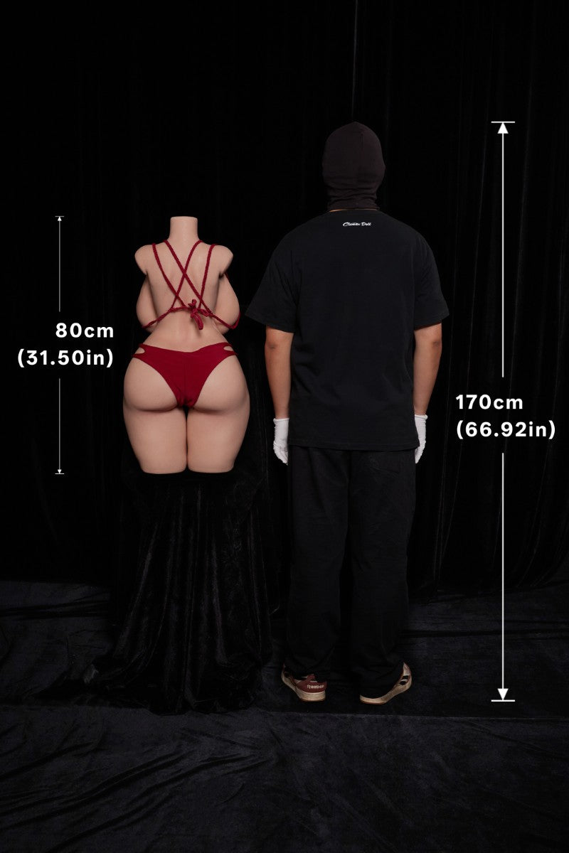 BBW Κούκλα σεξ κορμού (Climax Doll ULW 80cm K-Cup Σιλικόνη)