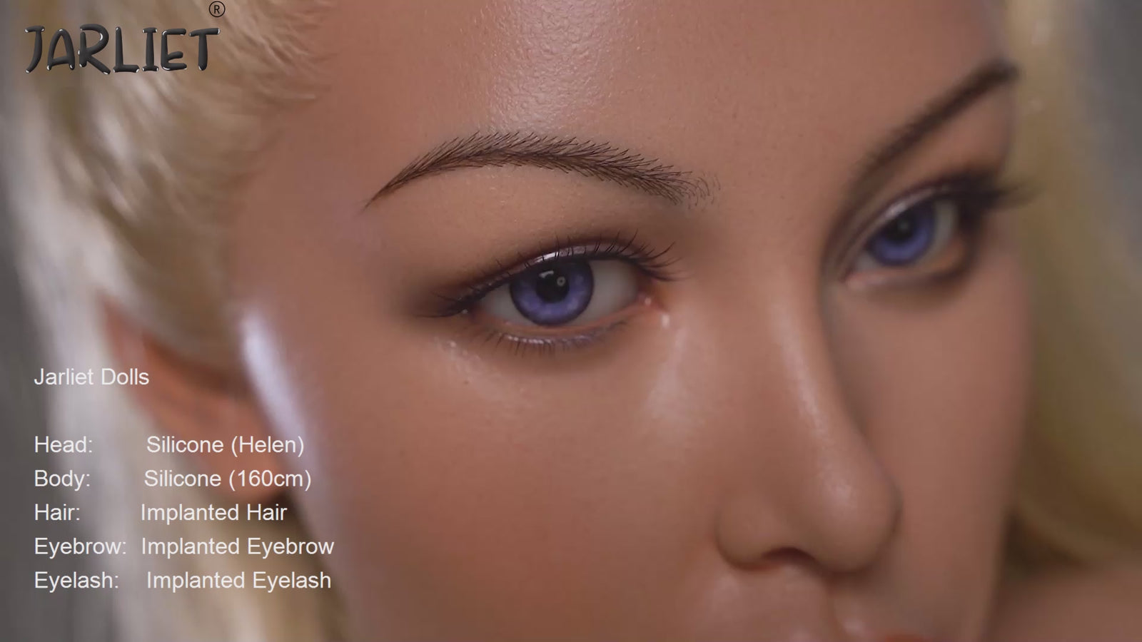 κούκλα σεξ Helena (Jarliet Σιλικόνη C-Cup 160cm)
