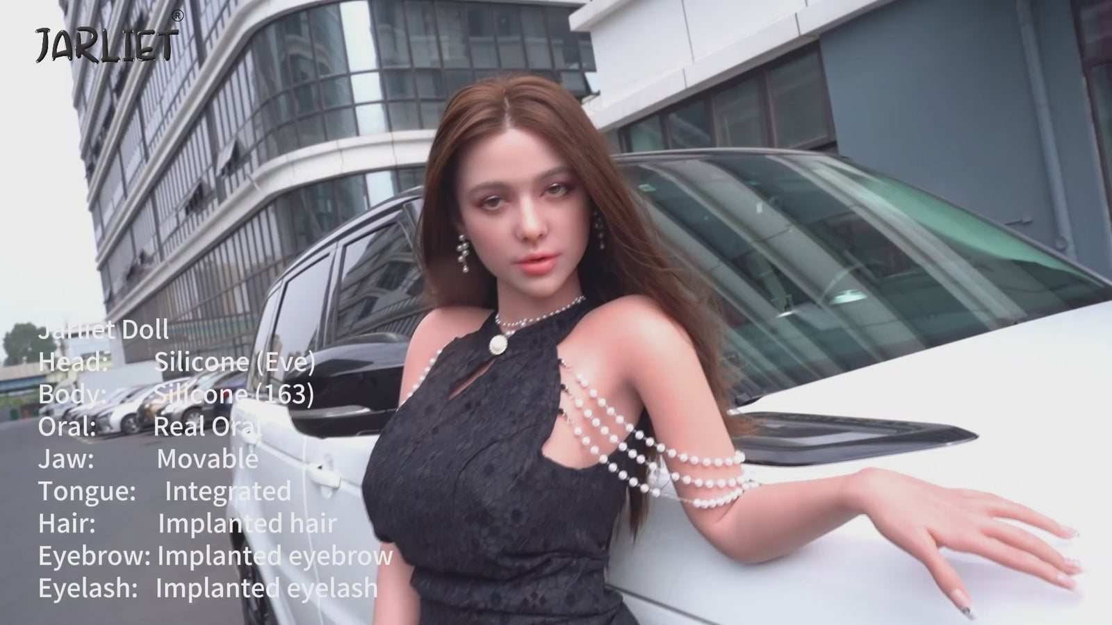Κούκλα σεξ παραμονής (Jarliet Σιλικόνη D-Cup 163 cm)