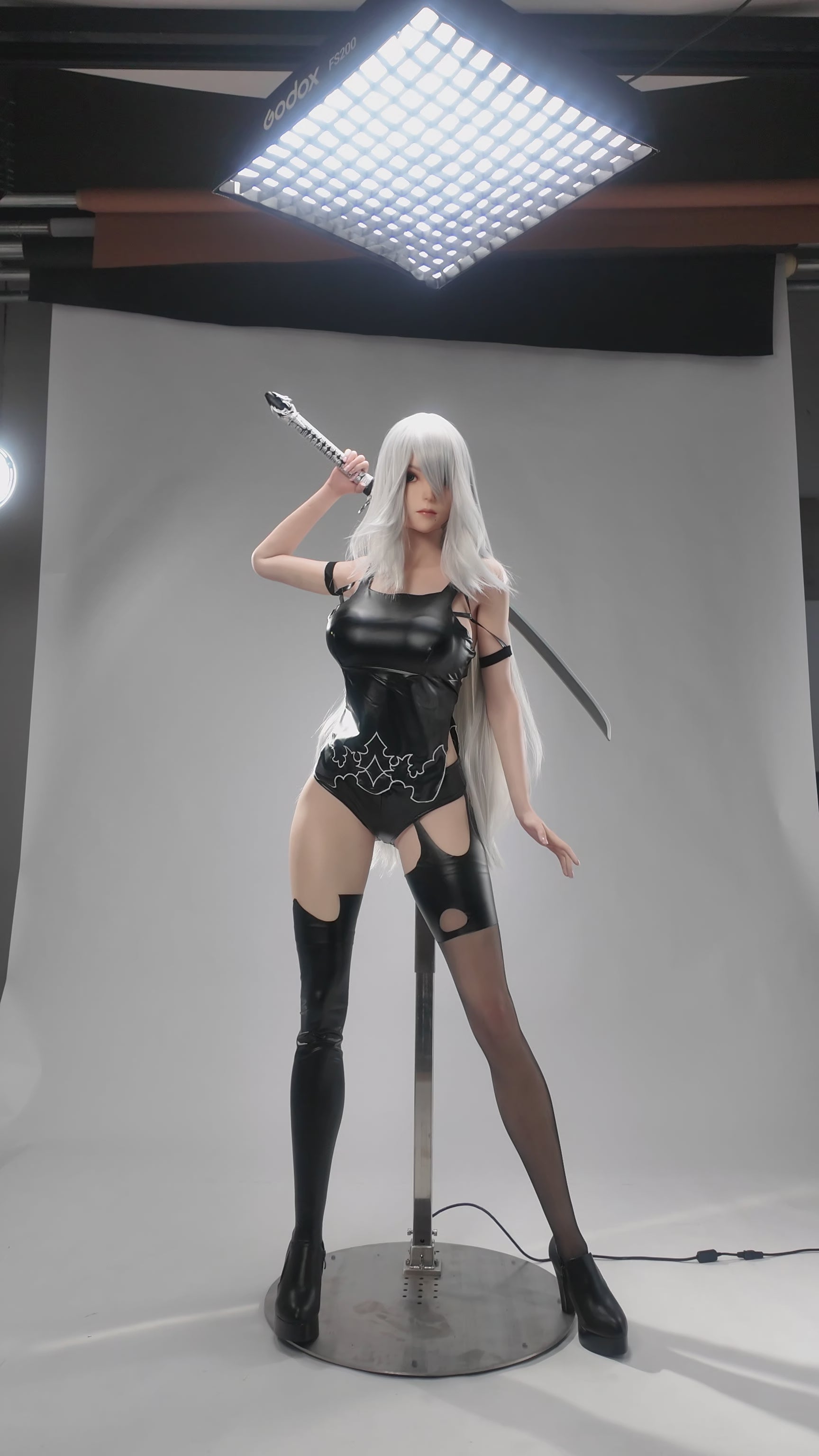 Yorha A2 Sex Doll (Game Lady 171cm E-Cup No.18-2 σιλικόνη)