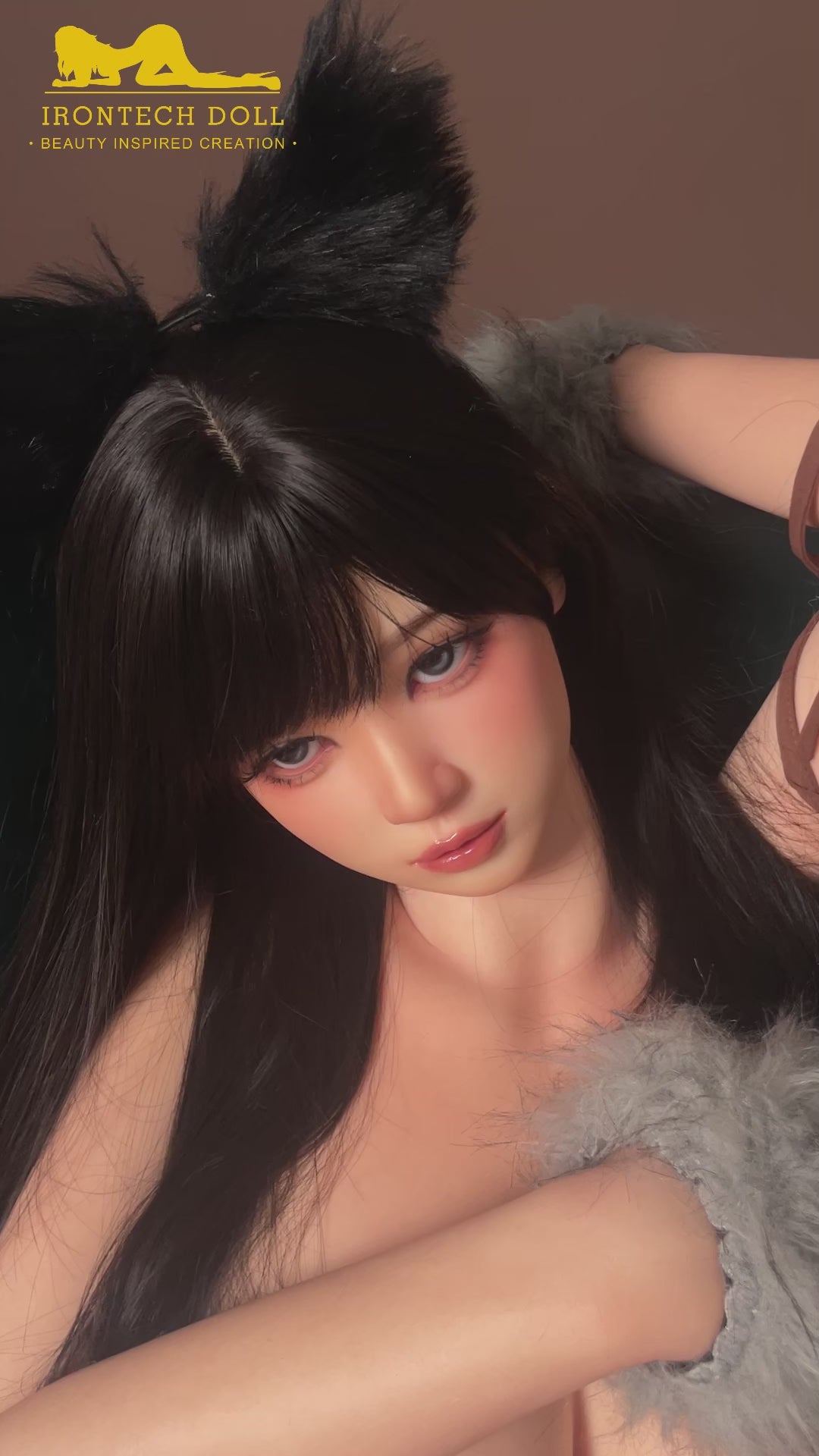 Νία σεξ κούκλα (Irontech Doll Σιλικόνη T165cm F-Cup T3)