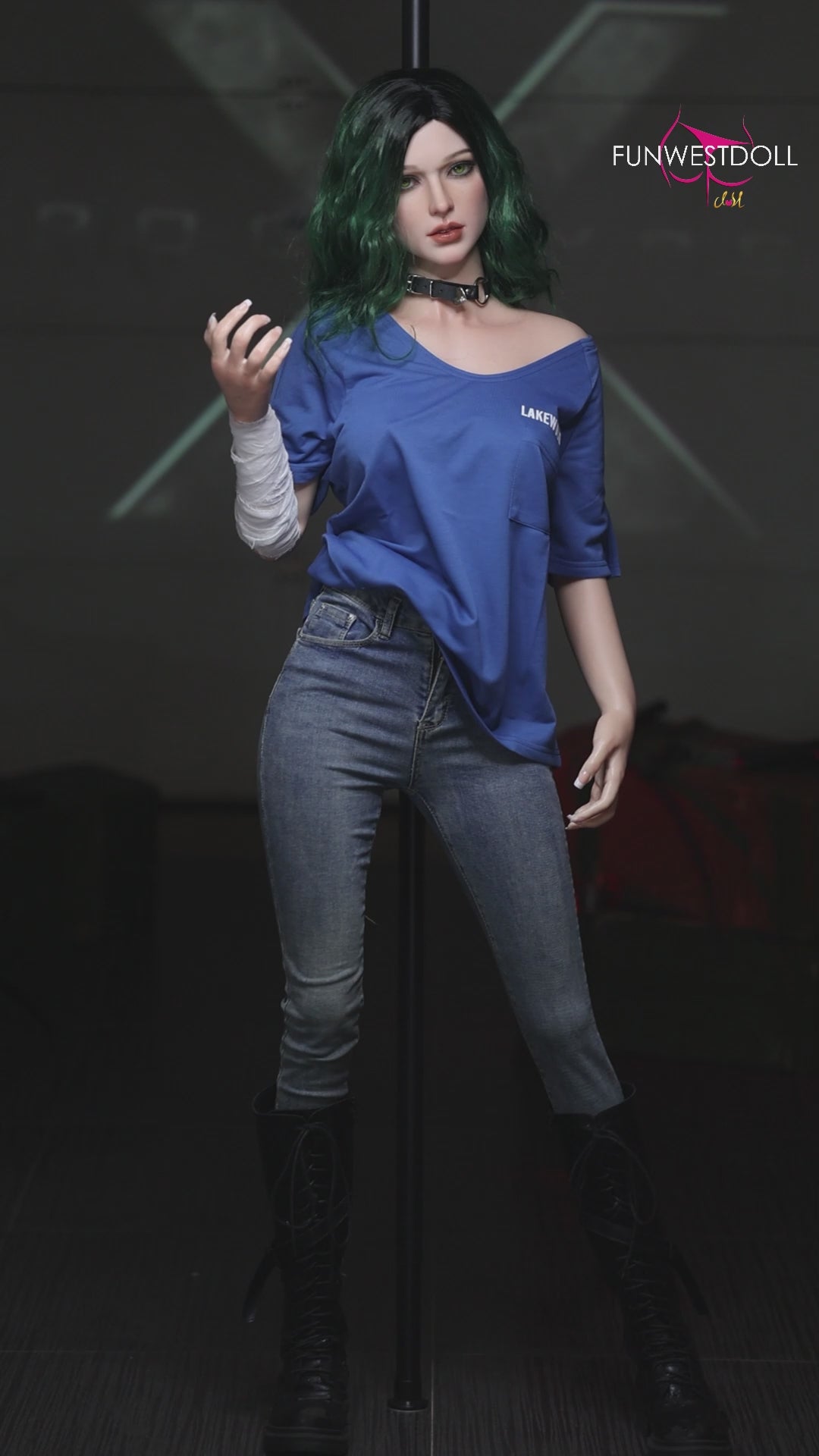 Alexa Sex Doll (FunWest Doll 157cm D-Cup #045S σιλικόνη)
