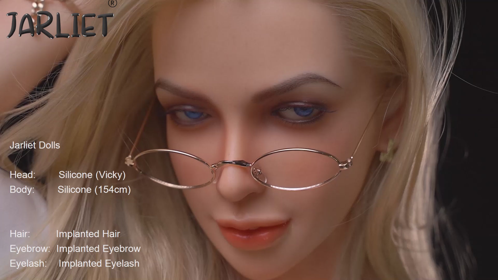 Κούκλα σεξ Βίκυ (Jarliet Σιλικόνη C-Cup 154 ​​cm)