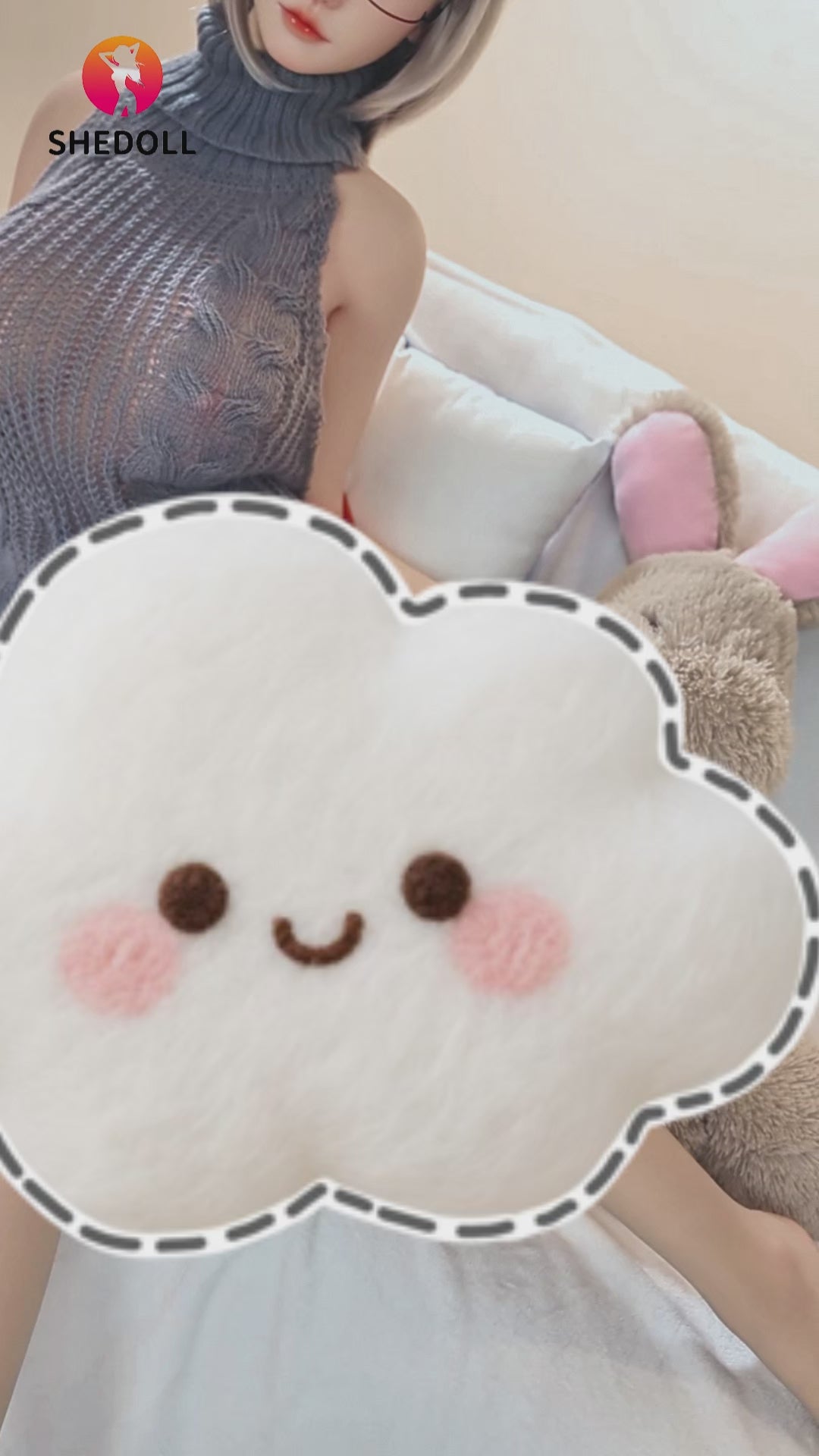 Achu κούκλα του σεξ (SHEDOLL 163 cm H-Cup #SH331 2.0 Σιλικόνη)