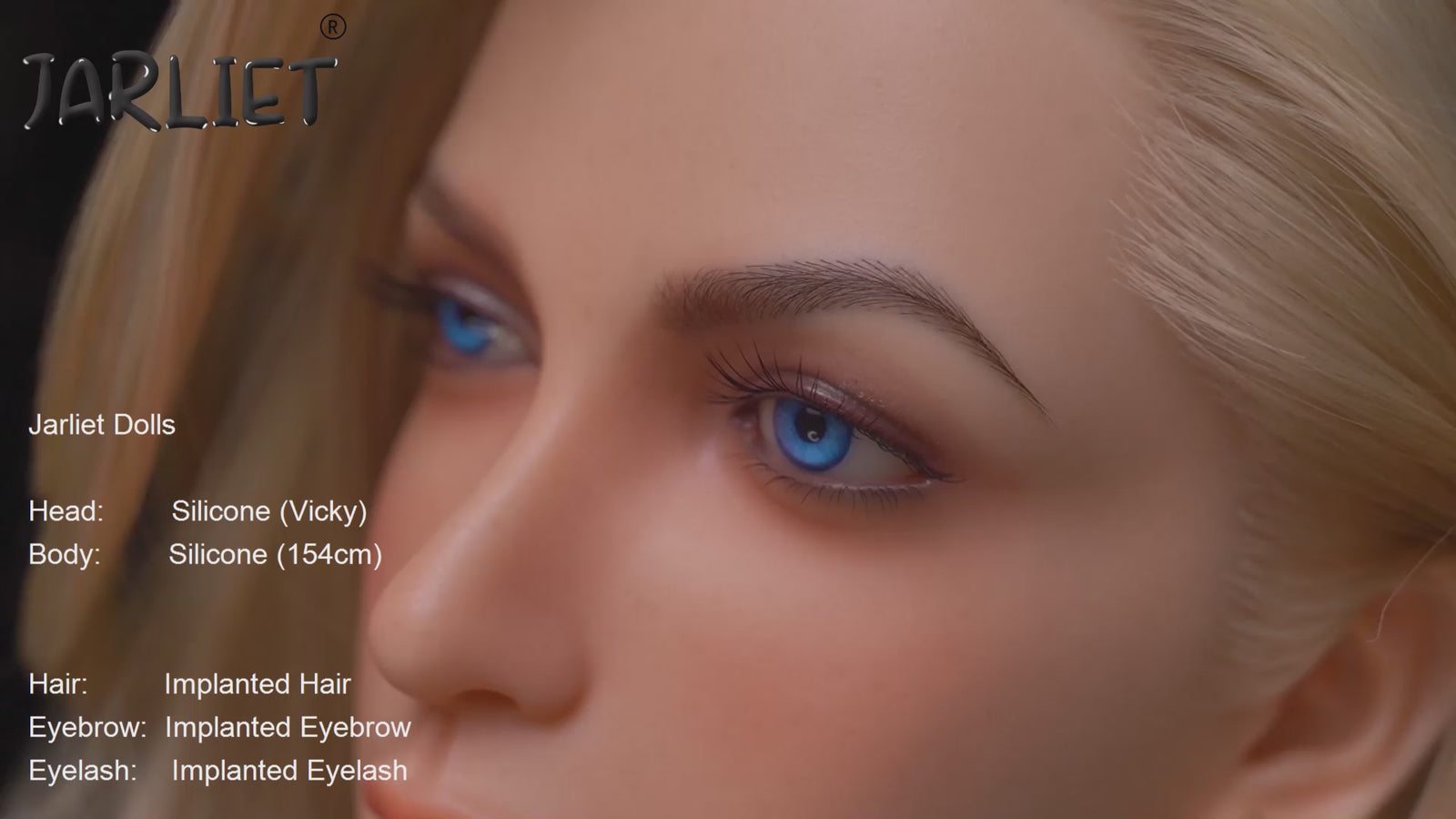Κούκλα σεξ Βίκυ (Jarliet Σιλικόνη C-Cup 154 ​​cm)