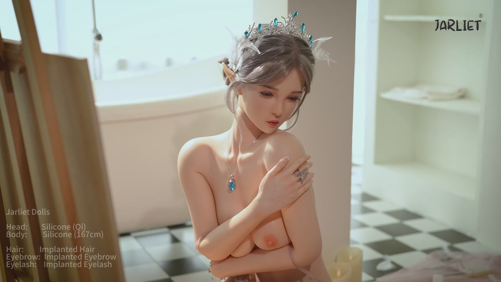 Qi Sex Doll (Jarliet Σιλικόνη B-Cup 167 cm)