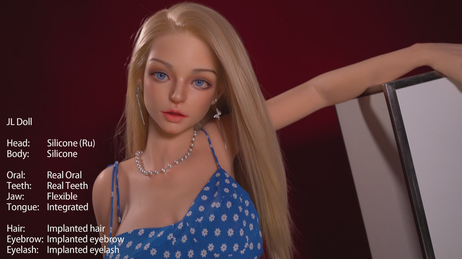 Ρου σεξ κούκλα (Jarliet Σιλικόνη E-Cup 148 cm)