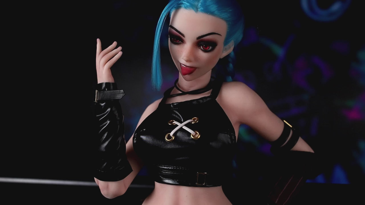 Jetta Sexdocka (Climax Doll Mini 70cm D-kupa Silikon)