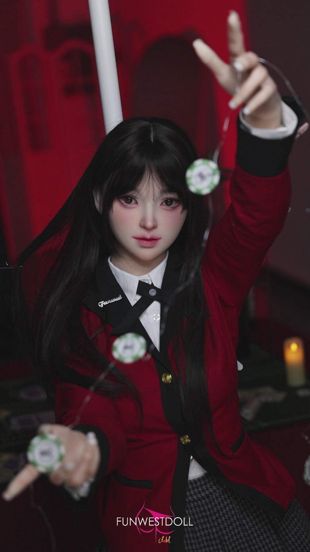 Κούκλα σεξ Yumeko Jabami (FunWest Doll 159cm A-Cup #038S RST σιλικόνη) EXPRESS