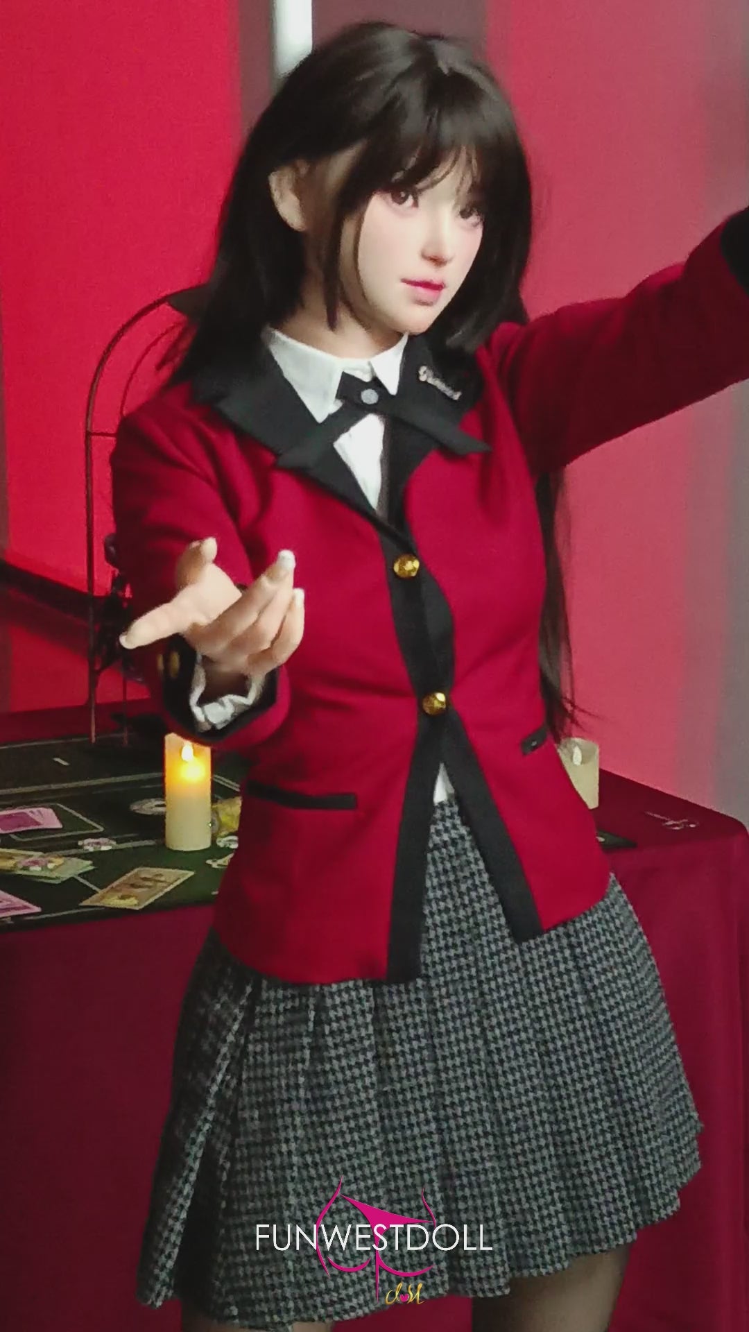 Κούκλα σεξ Yumeko Jabami (FunWest Doll 159cm A-Cup #038S RST σιλικόνη) EXPRESS