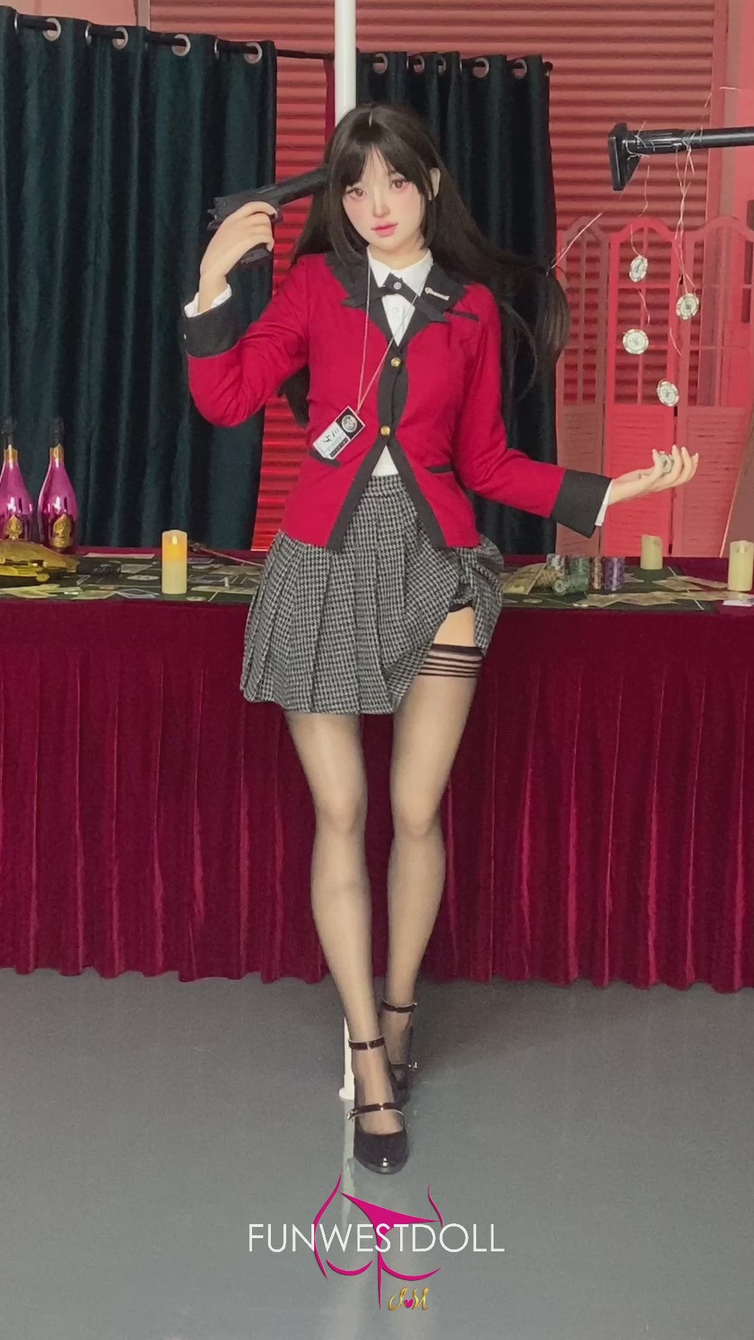 Κούκλα σεξ Yumeko Jabami (FunWest Doll 159cm A-Cup #038S RST σιλικόνη) EXPRESS