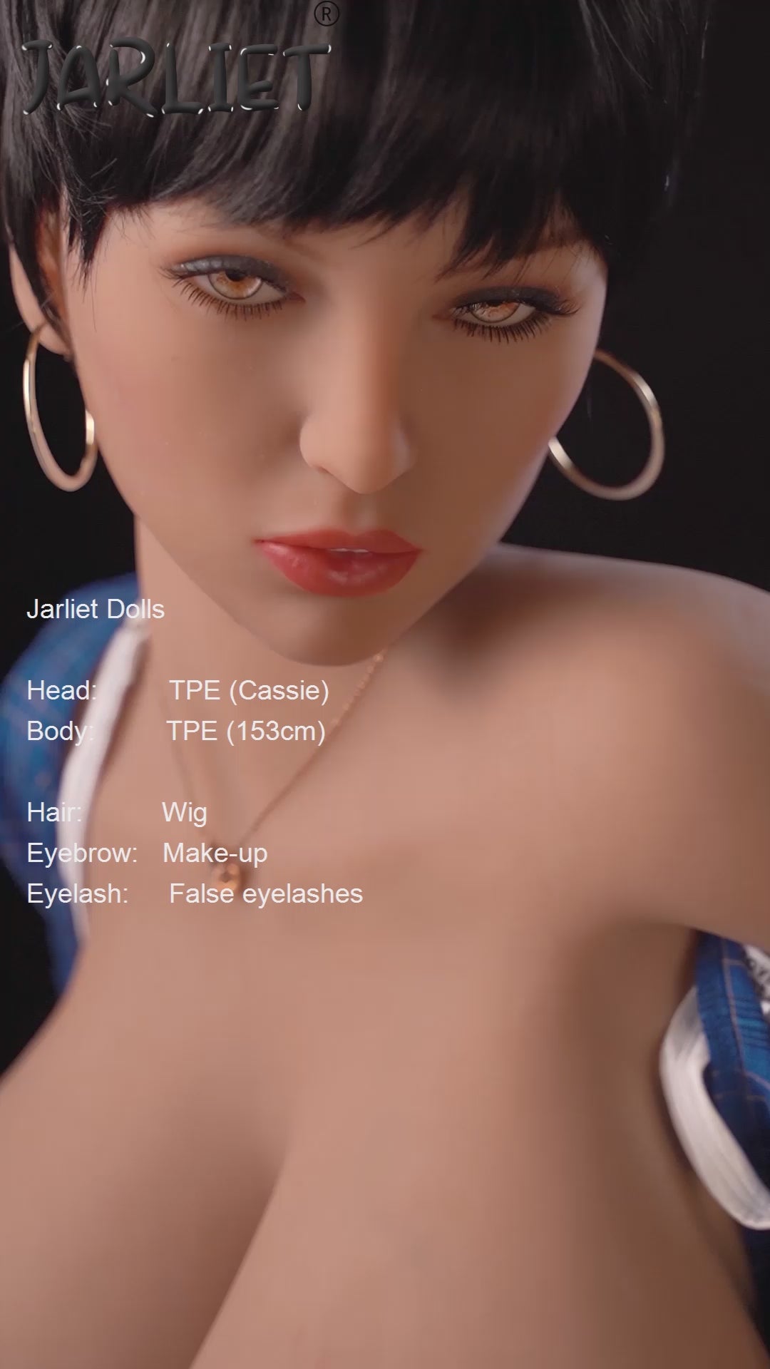 Κούκλα σεξ Cassie (Jarliet 153 cm K-Cup TPE)