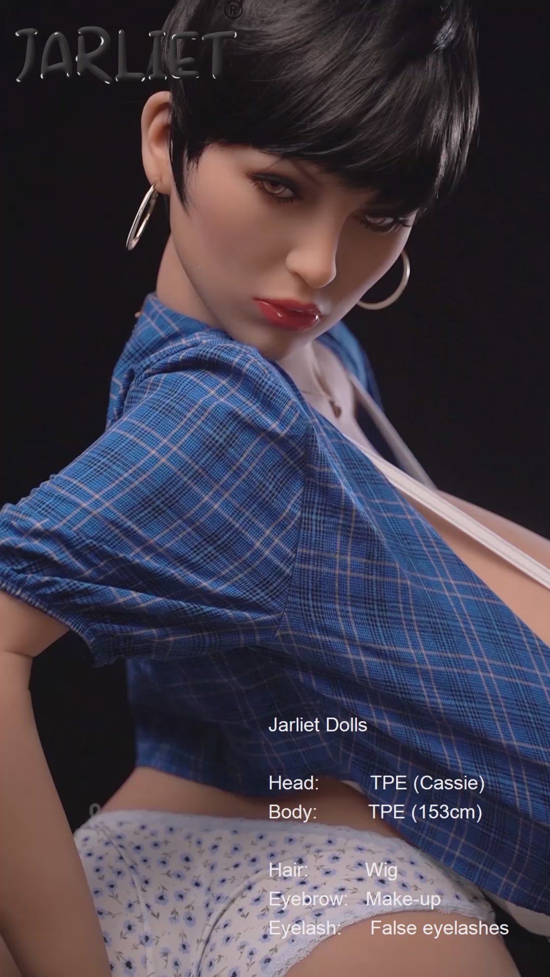 Κούκλα σεξ Cassie (Jarliet 153 cm K-Cup TPE)