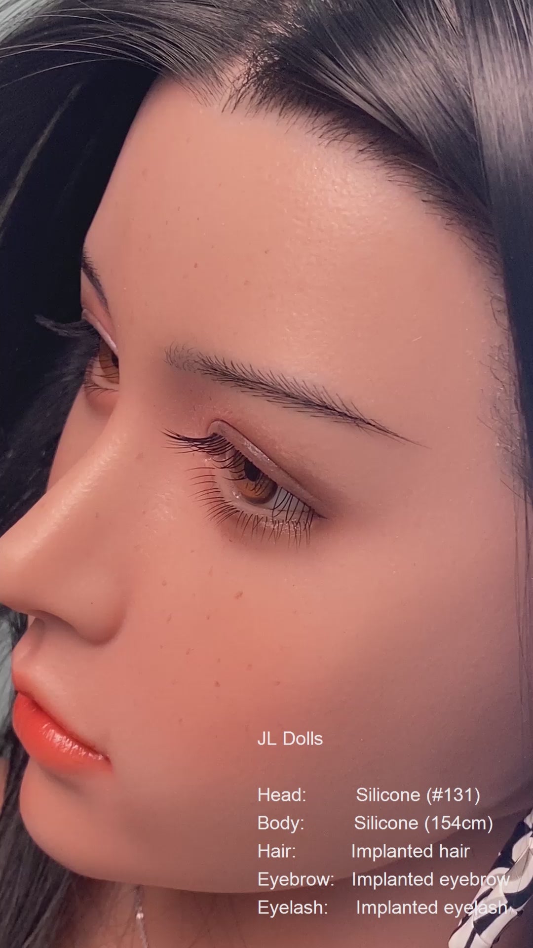 Ρόζι σεξ κούκλα (Jarliet Σιλικόνη C-Cup 154 ​​cm)