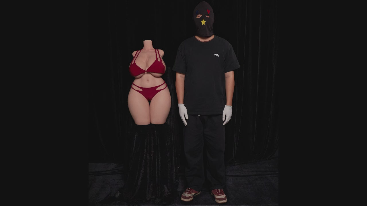 BBW Κούκλα σεξ κορμού (Climax Doll ULW 80cm K-Cup Σιλικόνη)