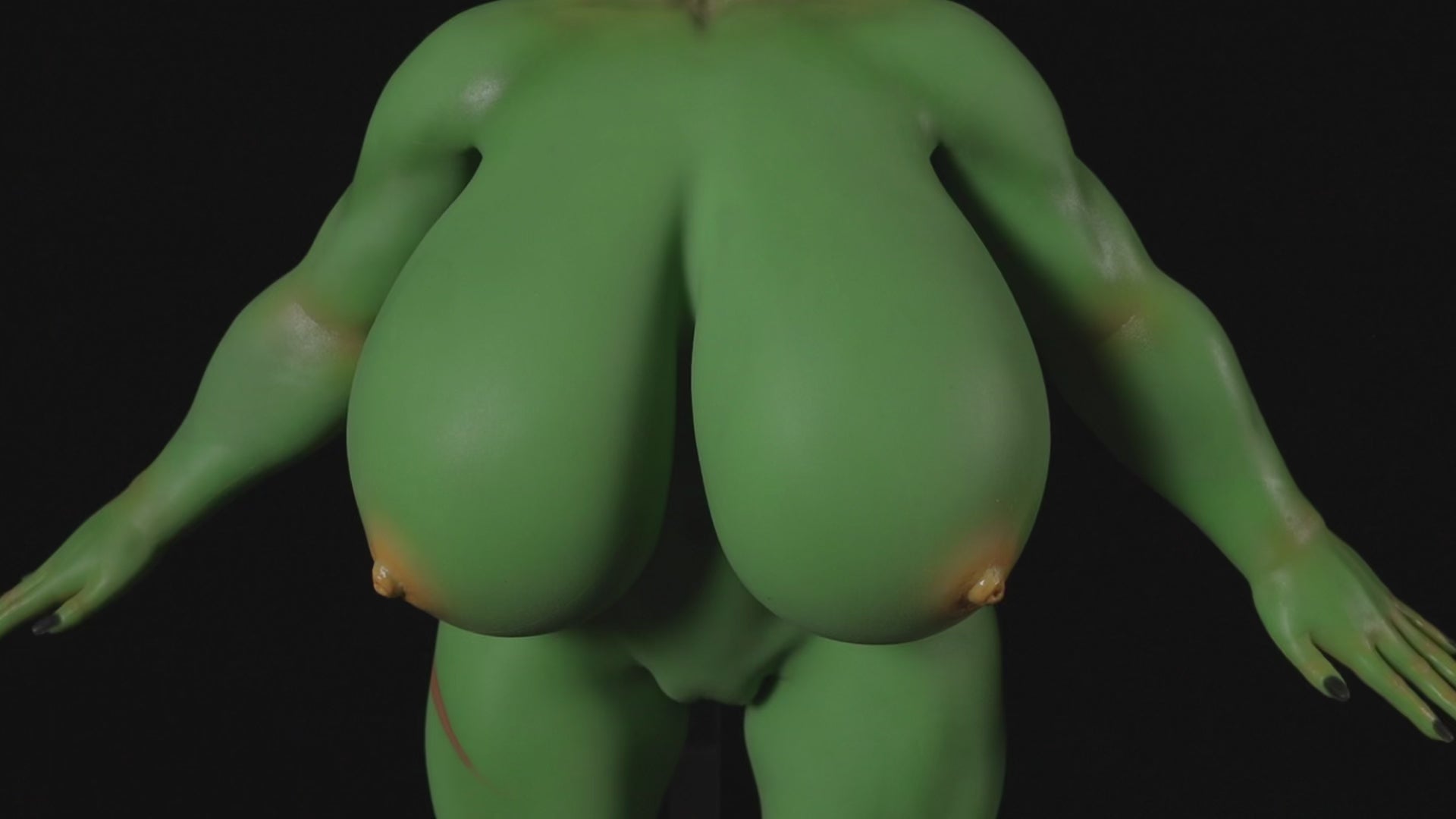 Zarga Orc Sex Doll (Climax Doll Μίνι 70cm σιλικόνη V-Cup)
