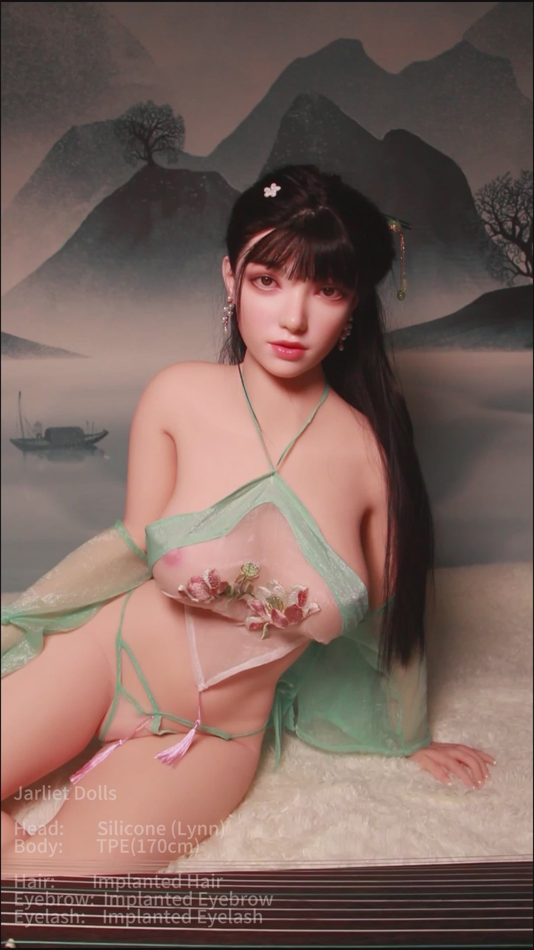 Κούκλα σεξ Λιν (Jarliet 170 cm H-Cup TPE+Σιλικόνη)