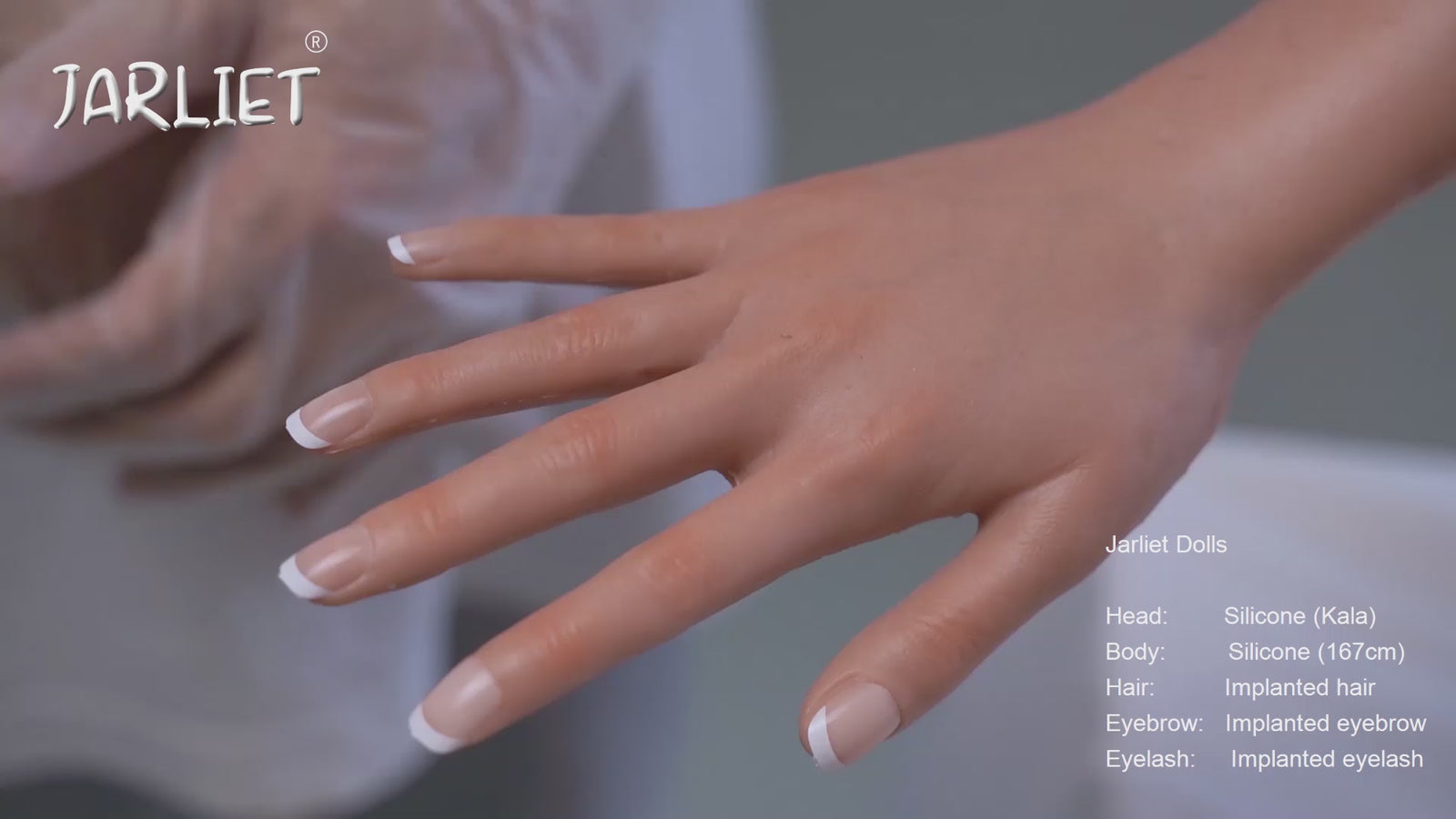 Φαλακρή κούκλα σεξ (Jarliet Σιλικόνη B-Cup 167 cm)