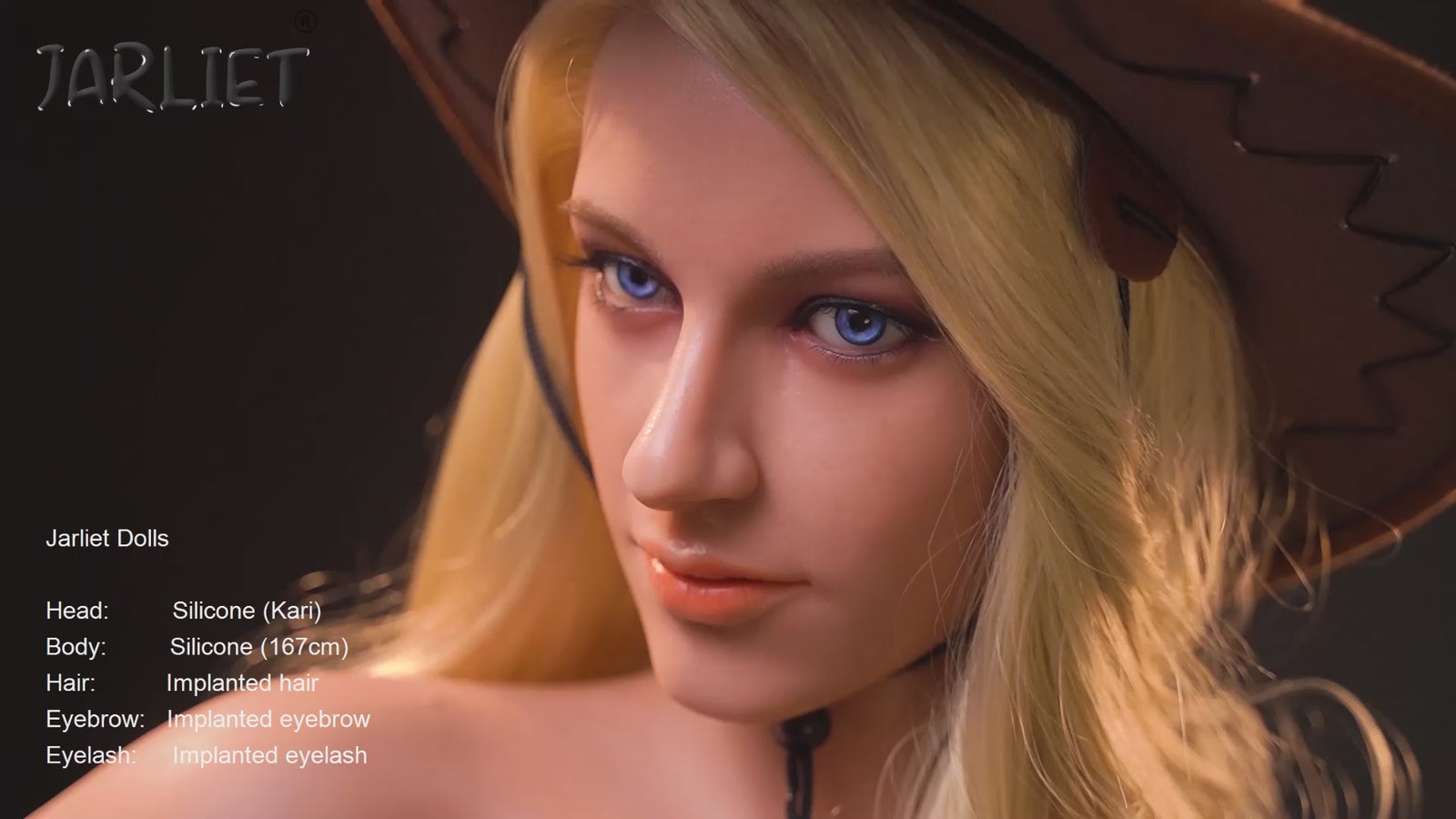 Κάρι σεξ κούκλα (Jarliet Σιλικόνη B-Cup 167 cm)