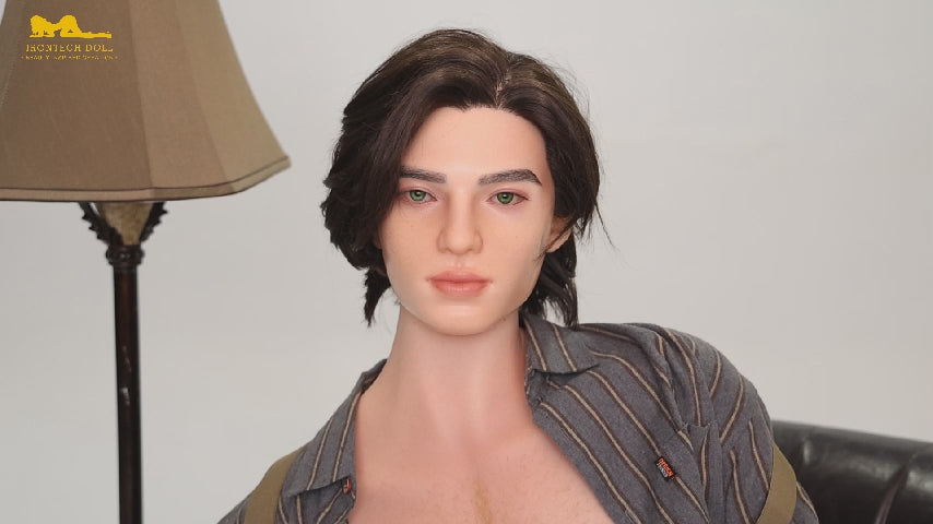 Η αρσενική σεξουαλική κούκλα του Luca (Irontech Doll 170cm M9 σιλικόνη)