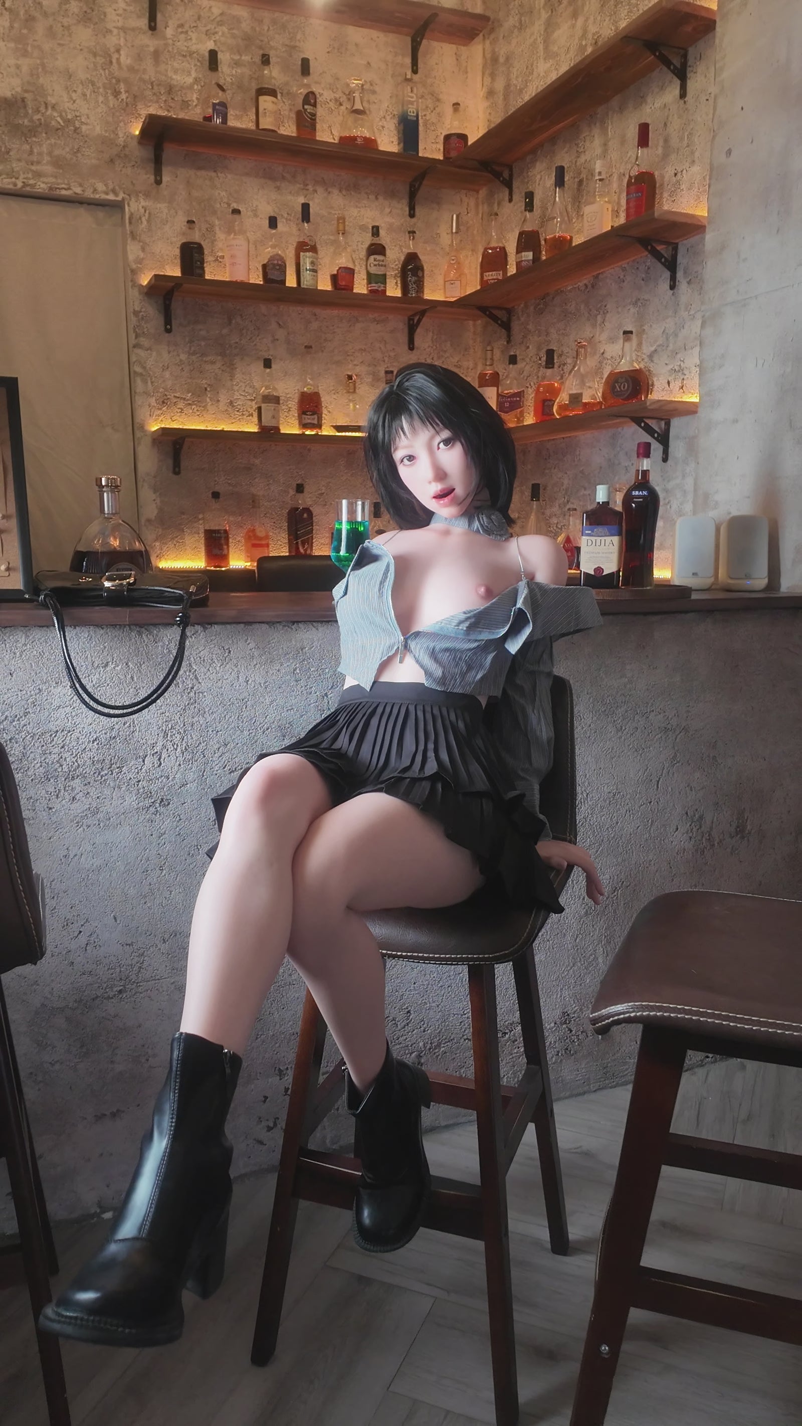 Νικόλ σεξ κούκλα (Zelex Σιλικόνη 162 cm D-Cup GE68-1)