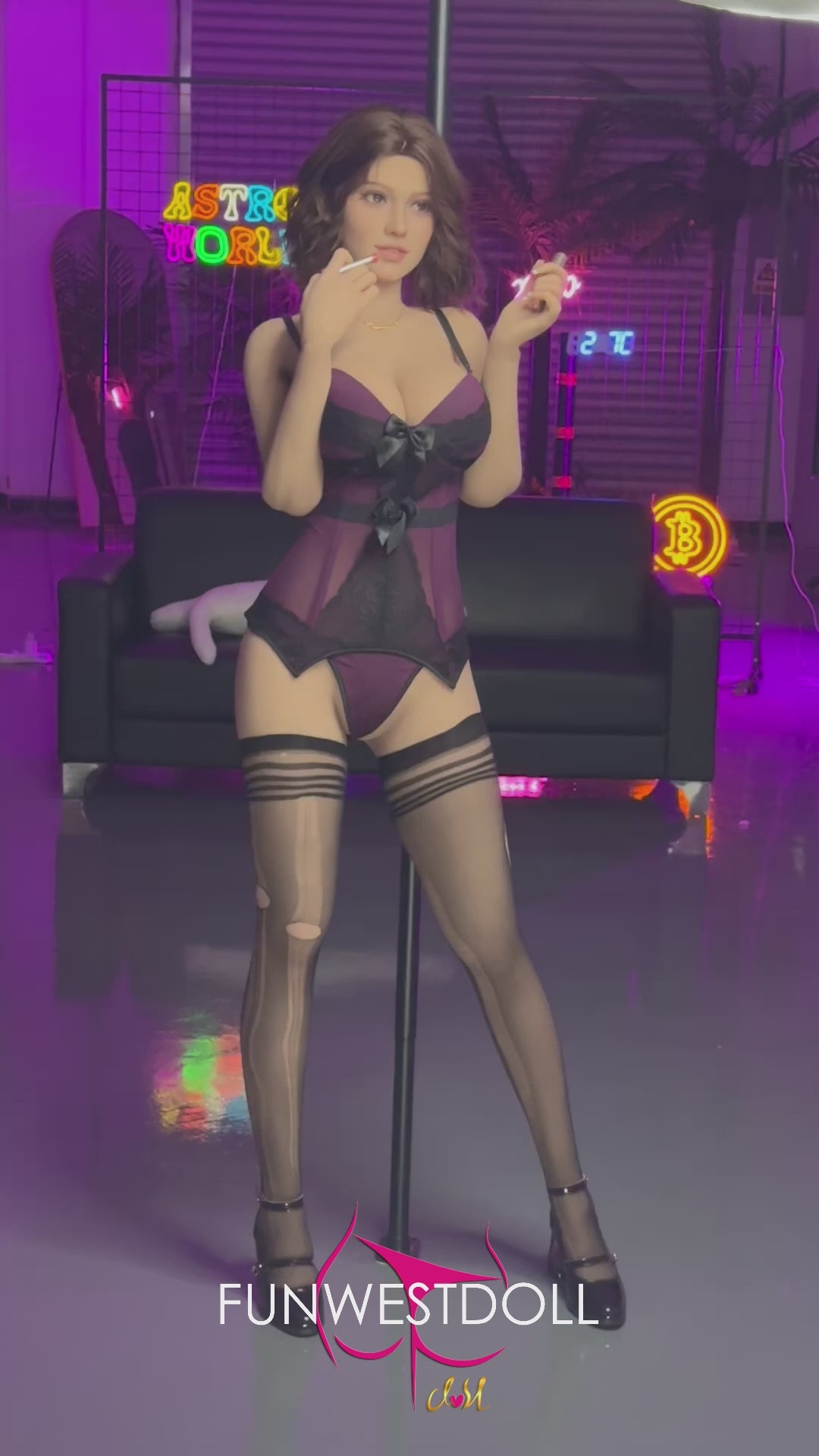 Τριαντάφυλλο σεξ κούκλα (FunWest Doll 162 cm F-Cup #043 TPE)