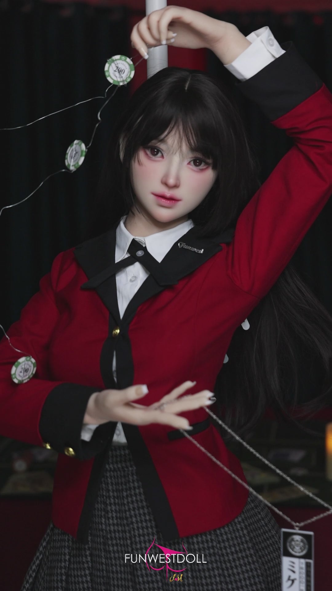 Κούκλα σεξ Yumeko Jabami (FunWest Doll 159cm A-Cup #038S RST σιλικόνη) EXPRESS